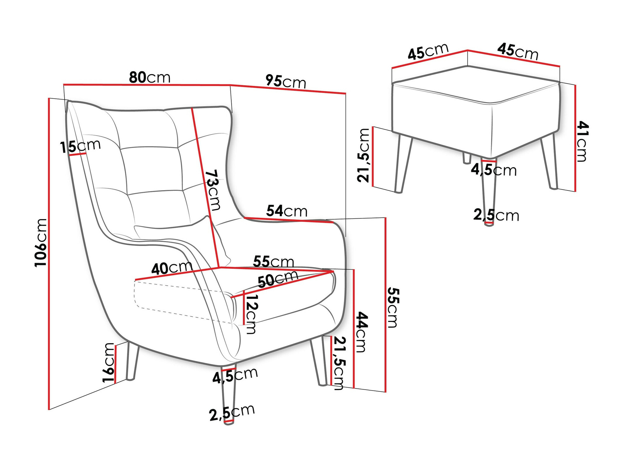 Πολυθρόνα Comfivo Ulmus V (Poso 100)