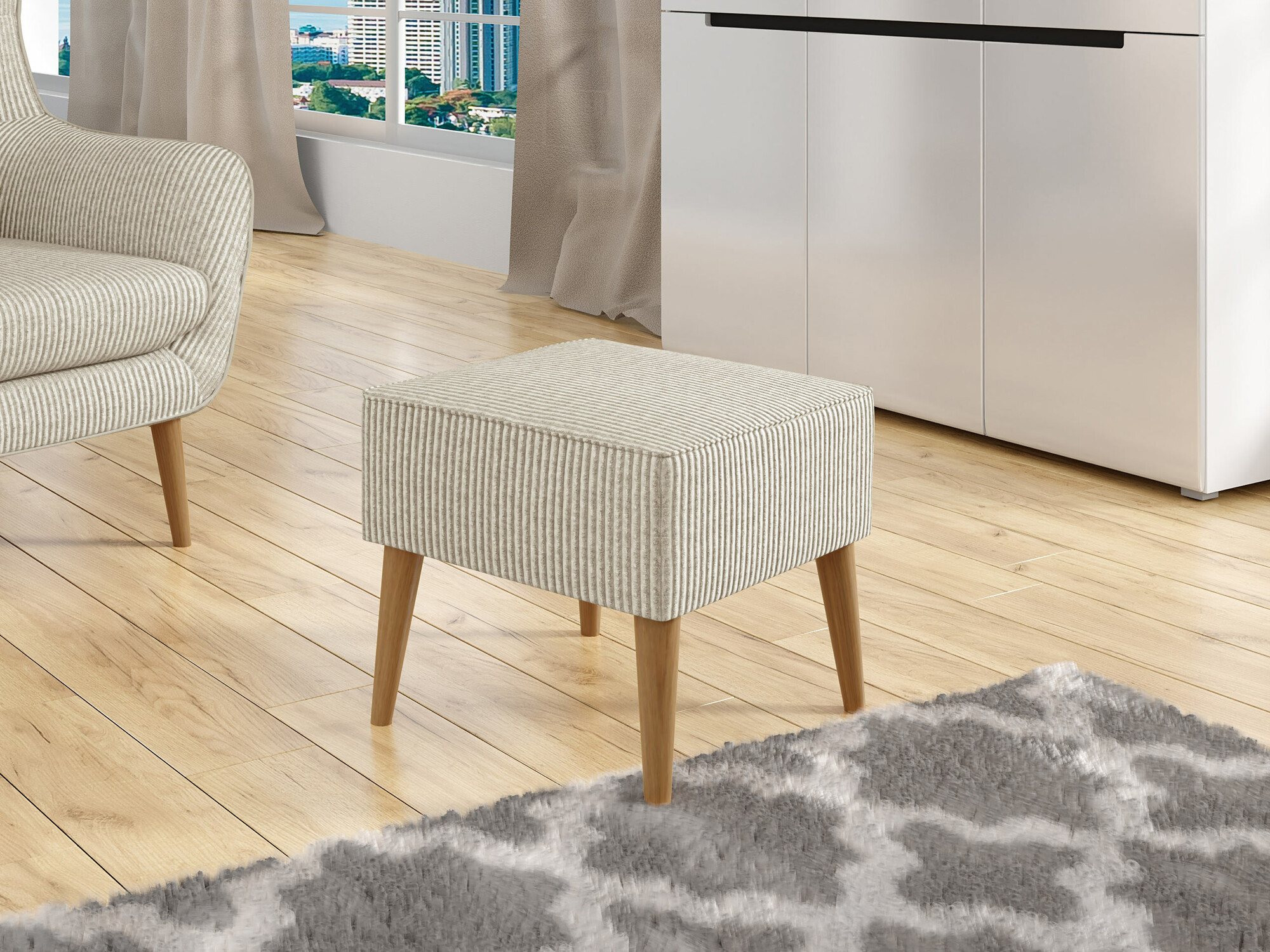 Σκαμπό σαλονιού Comfivo Ulmus IV (Poso 100)