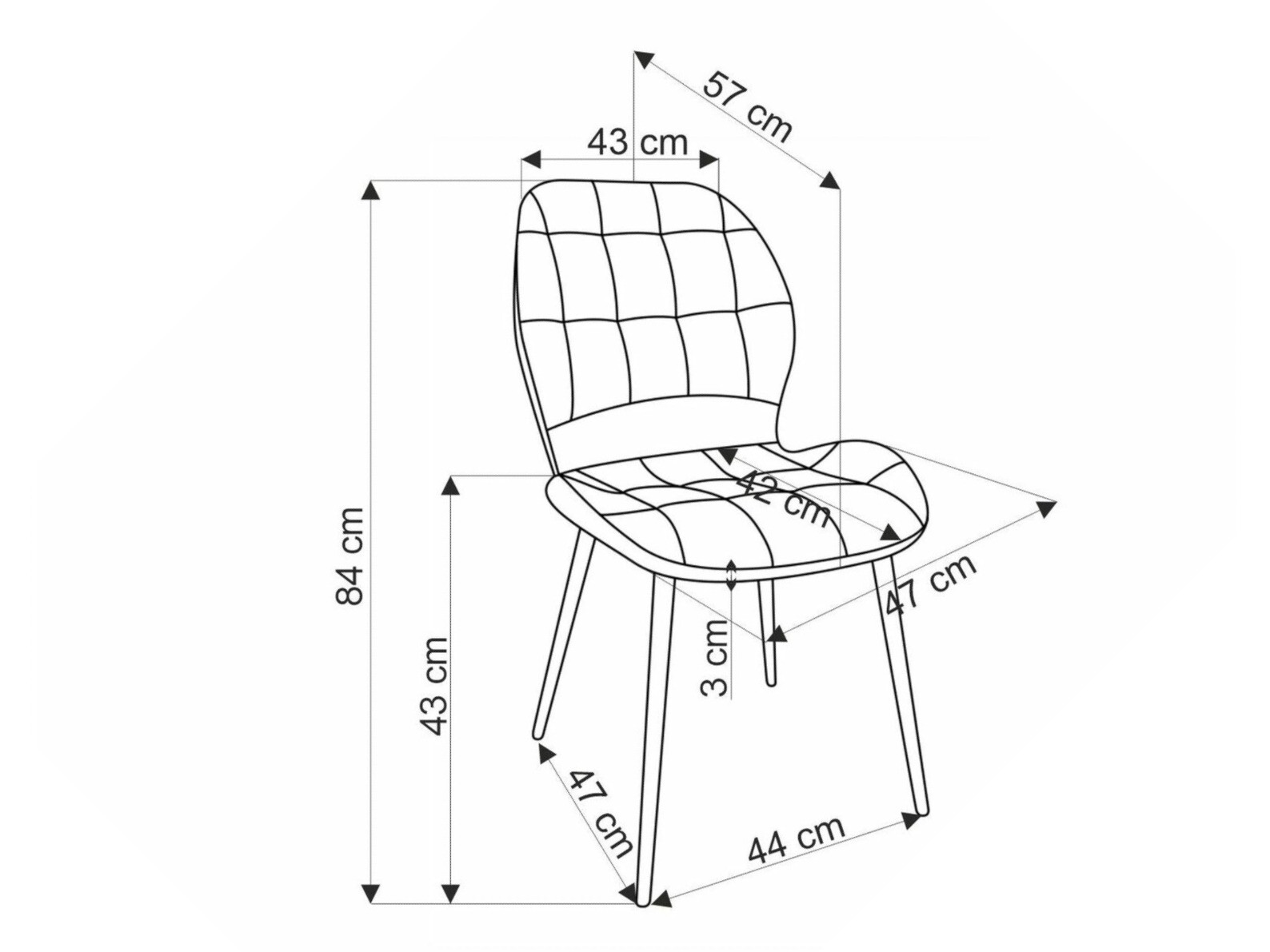 Chair Houston 1802 (Beige)