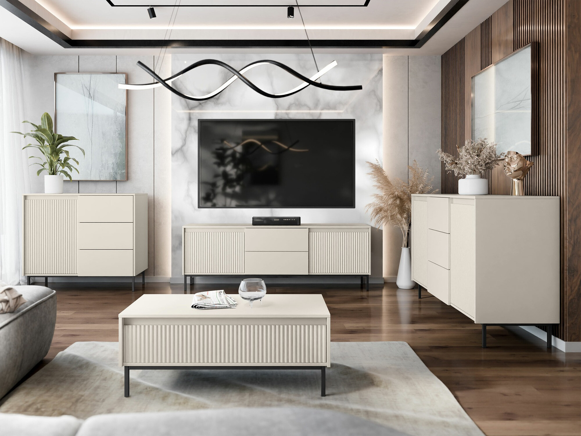 Συρταριέρα Comfivo Delruva I (Κασμίρι)