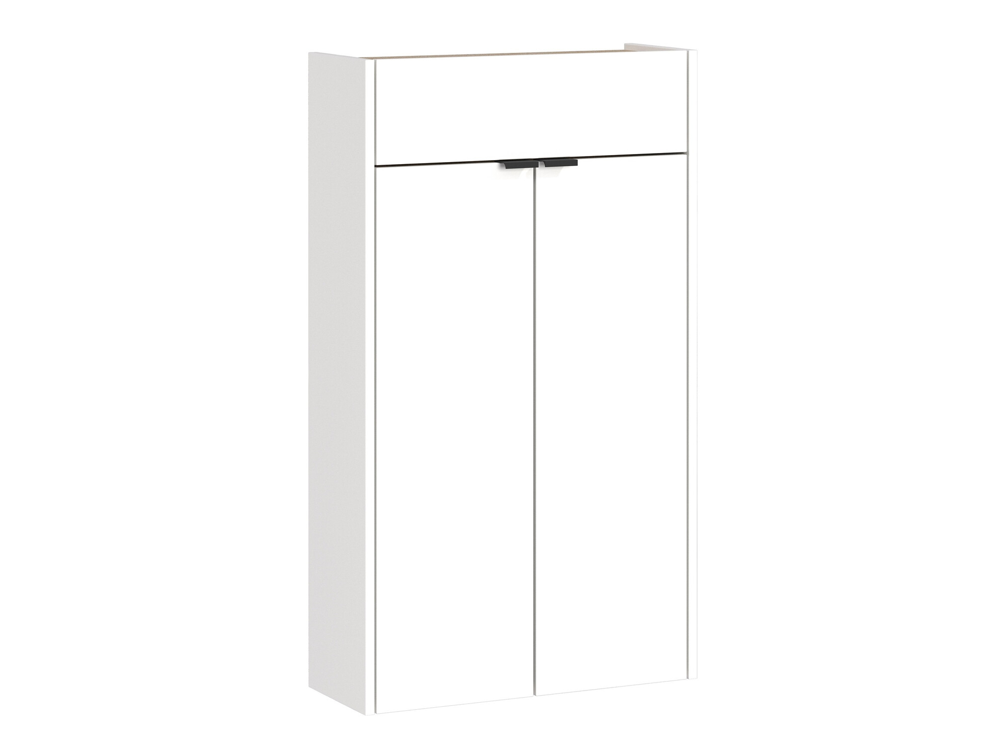 Παπουτσοθήκη Cirsale 101 (Άσπρο + Navarra δρυς)