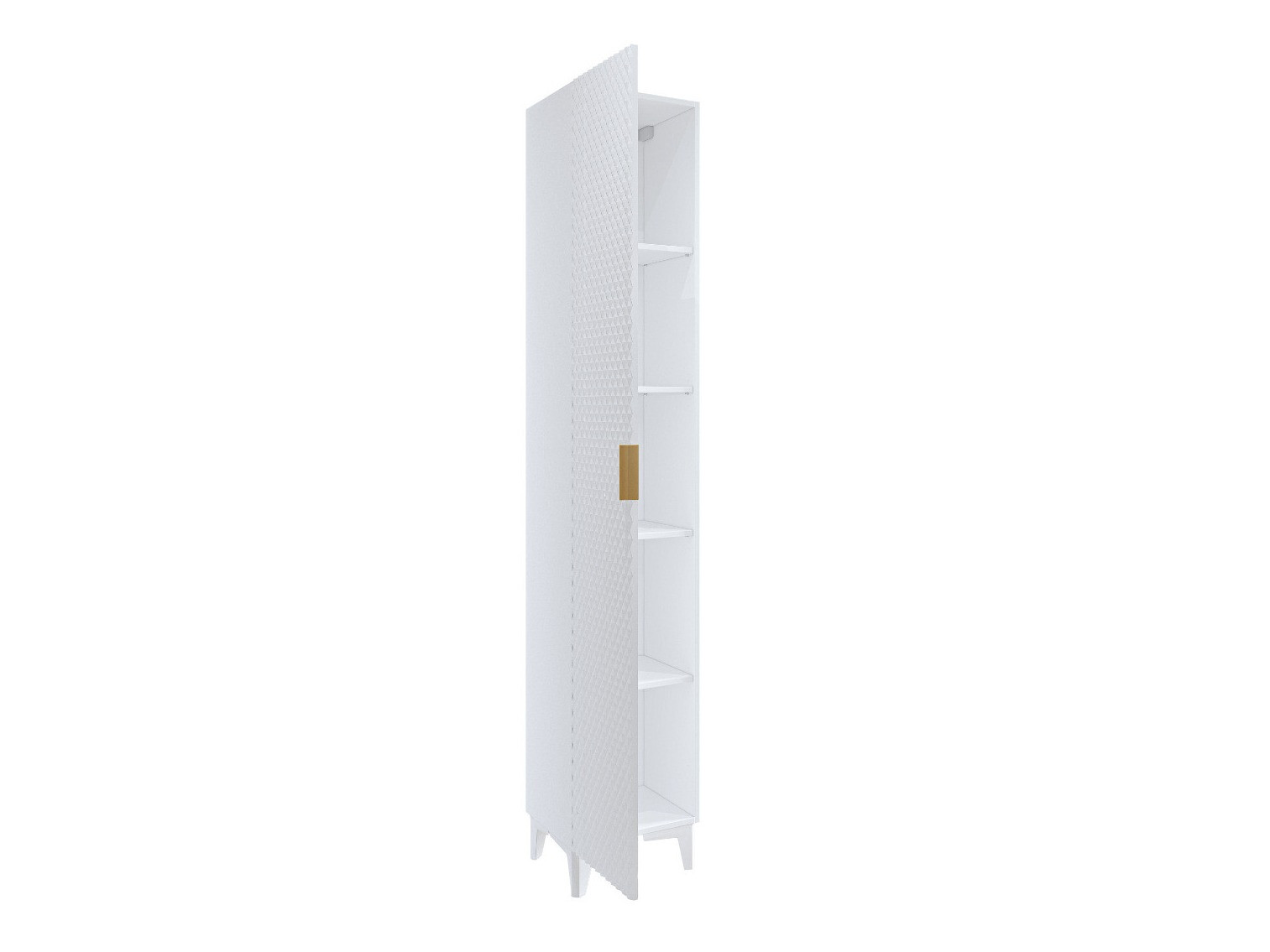 Standing bathroom cabinet Liretu 100 (White)