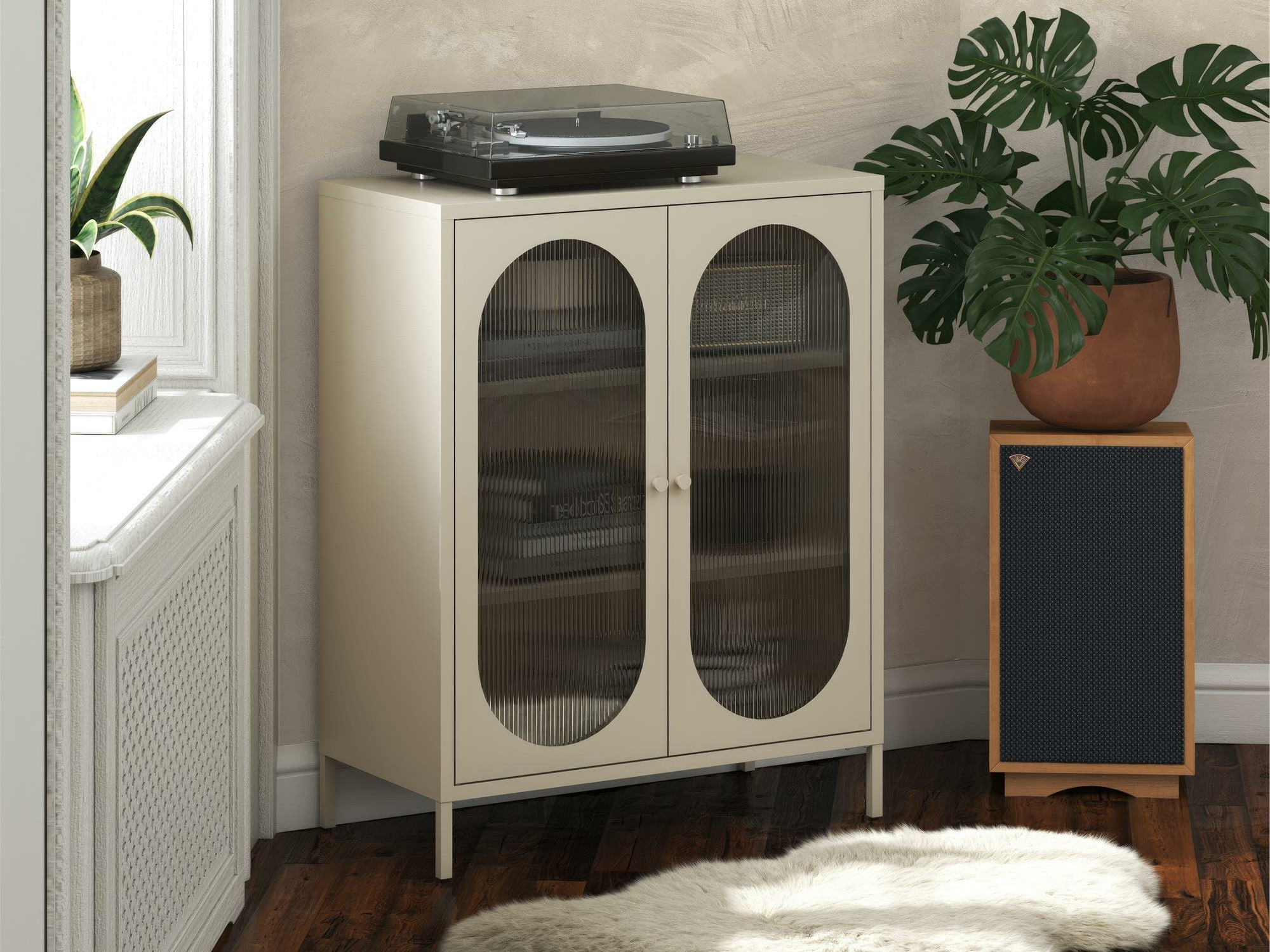 Μπουφέ Tulsa 653 (Κρεμ)