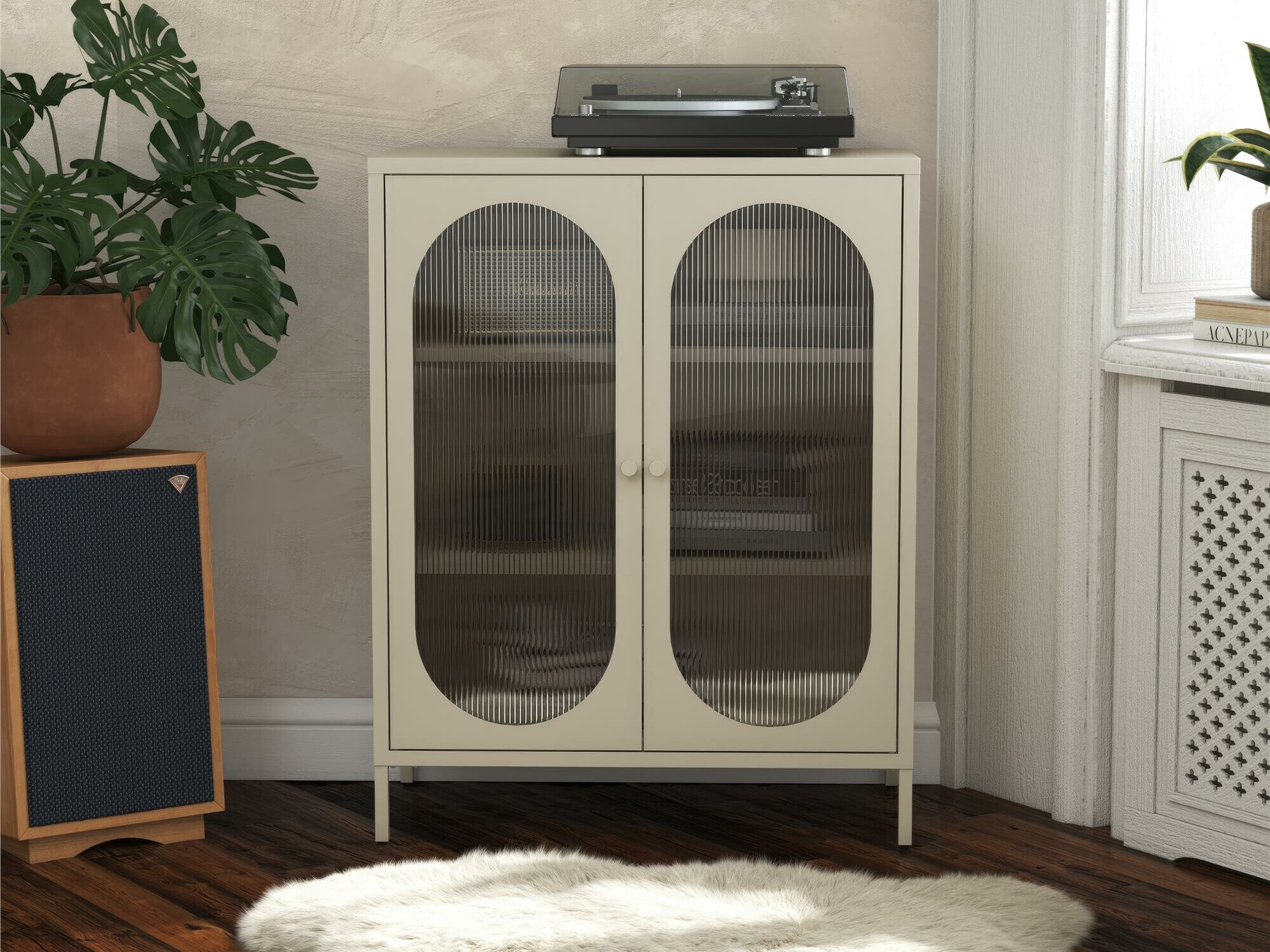 Μπουφέ Tulsa 653 (Κρεμ)