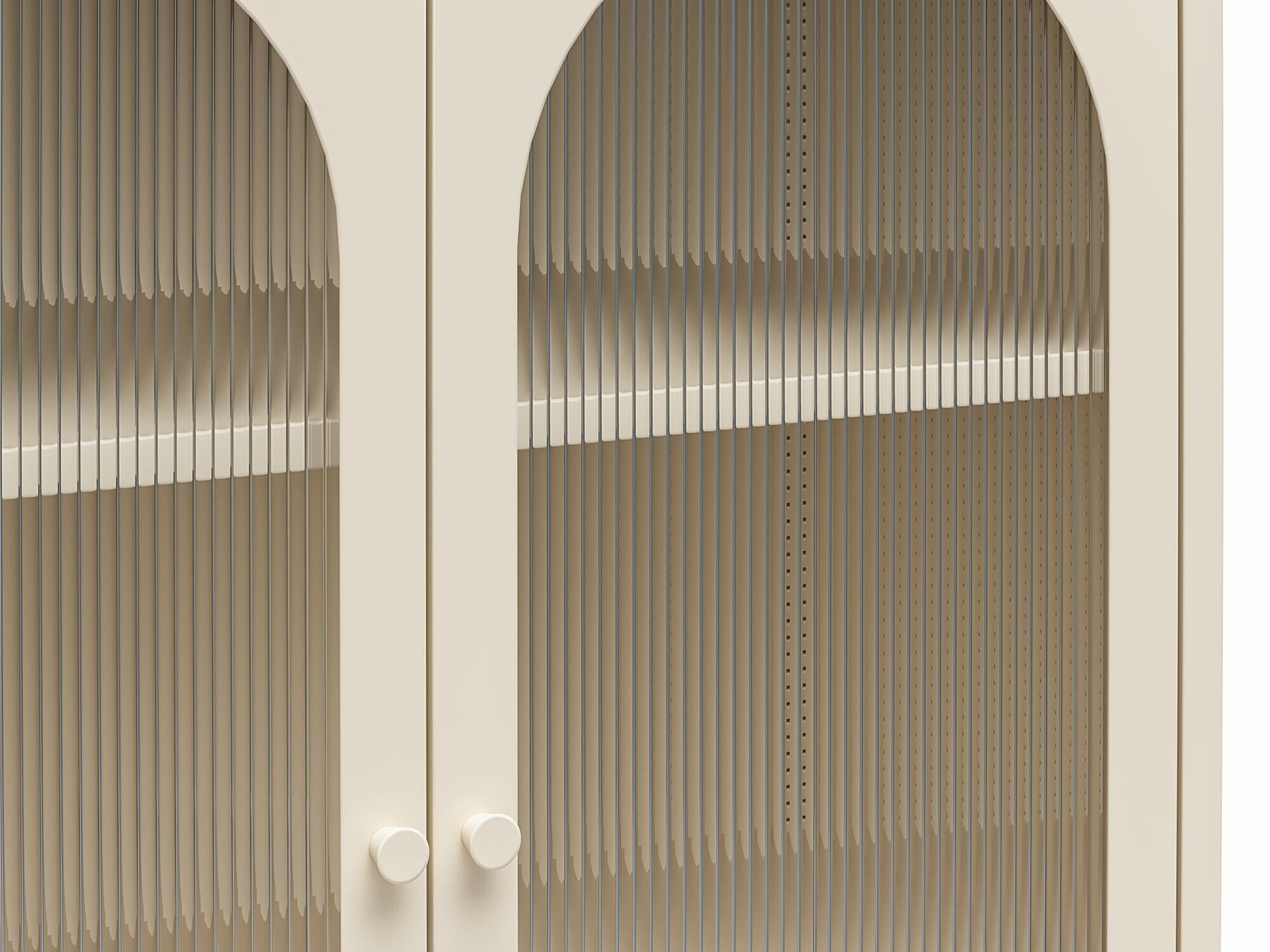 Μπουφέ Tulsa 653 (Κρεμ)