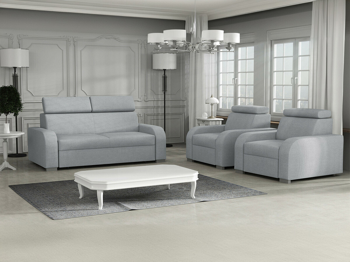 Σετ ταπετσαρισμένων επίπλων Ovos (Crown 17)