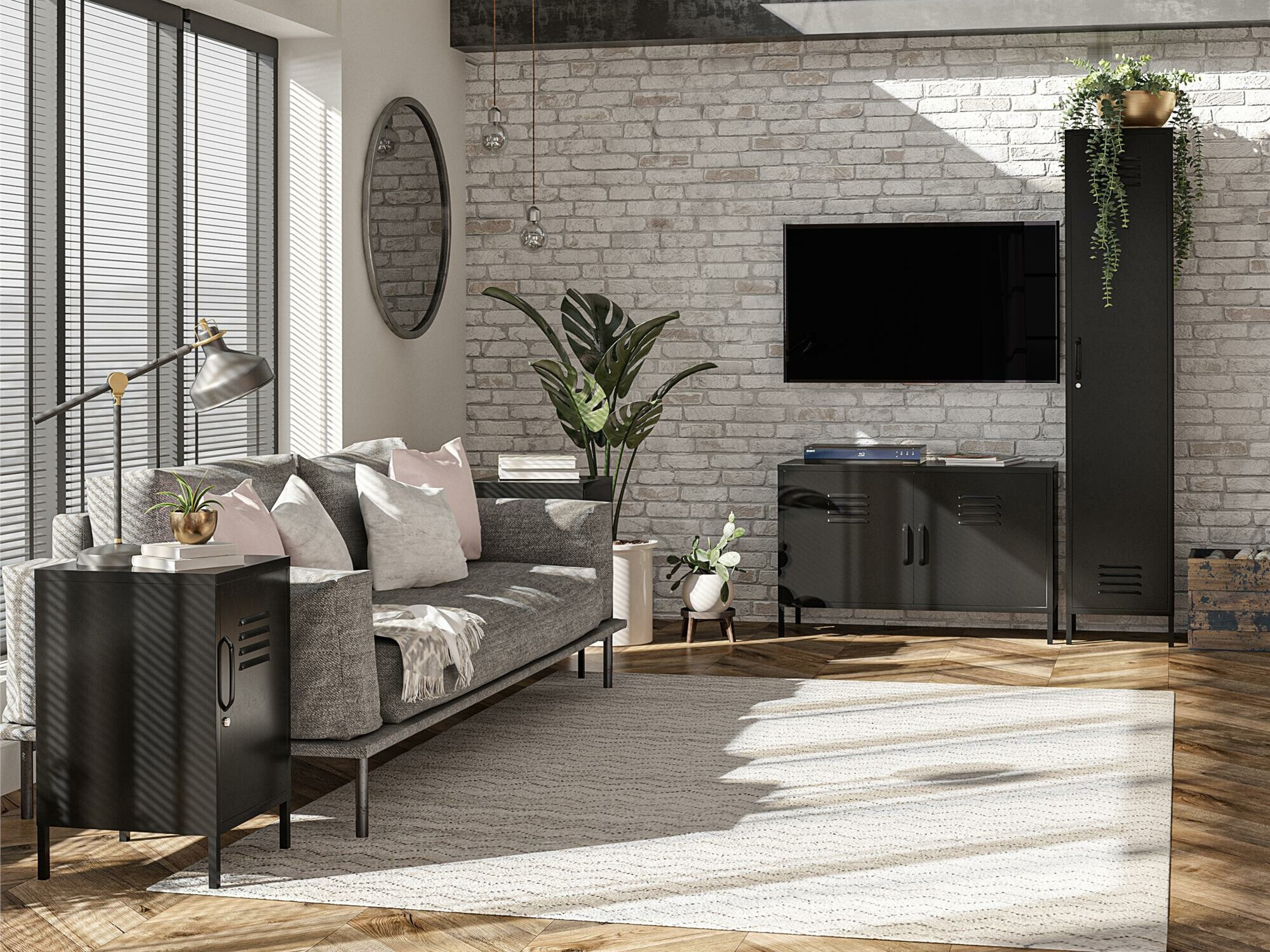 Βιβλιοθήκη Ophfere 103 (Μαύρο)