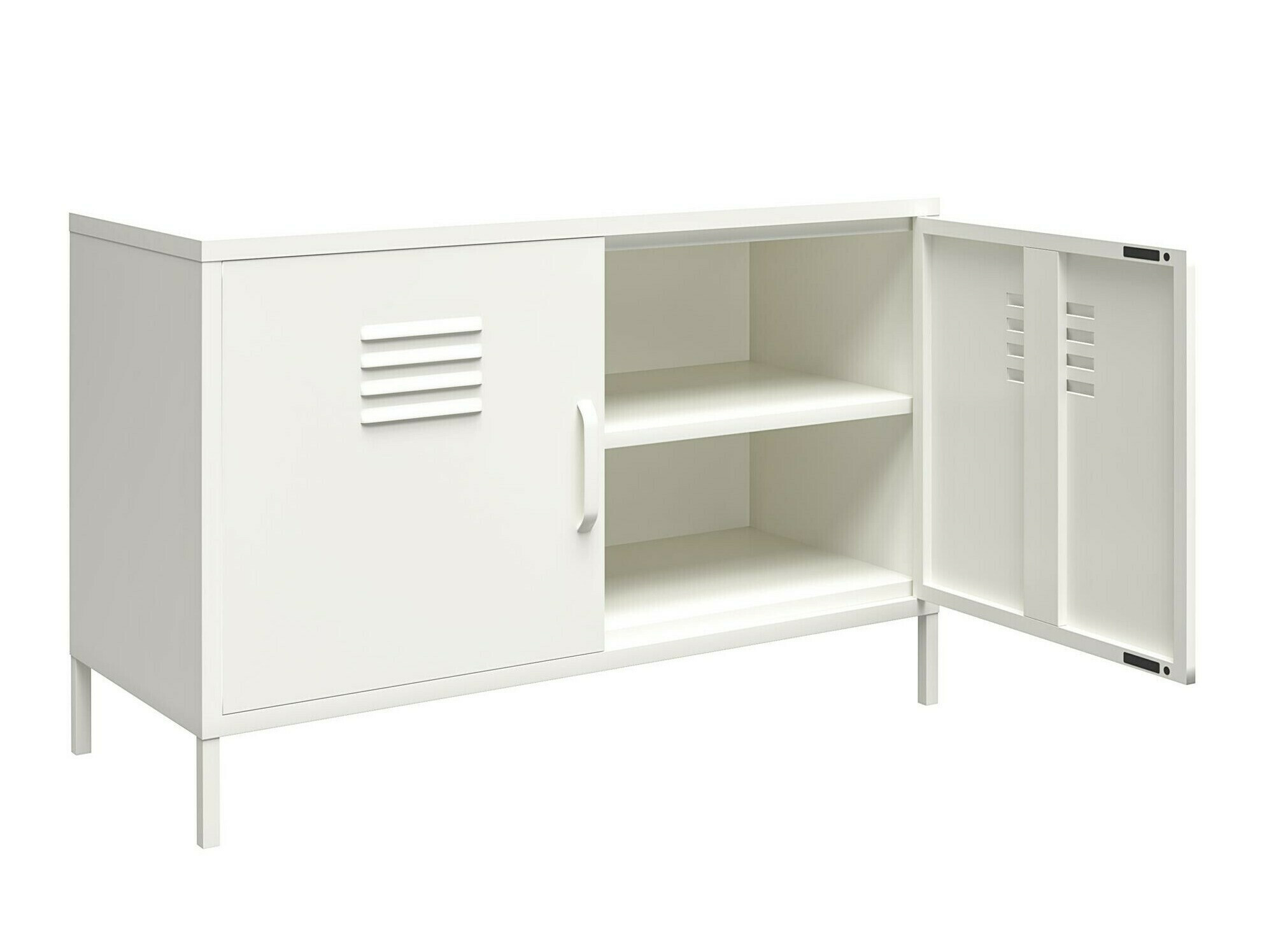 Σετ επίπλων σαλονιού Ophfere 105 (Άσπρο)