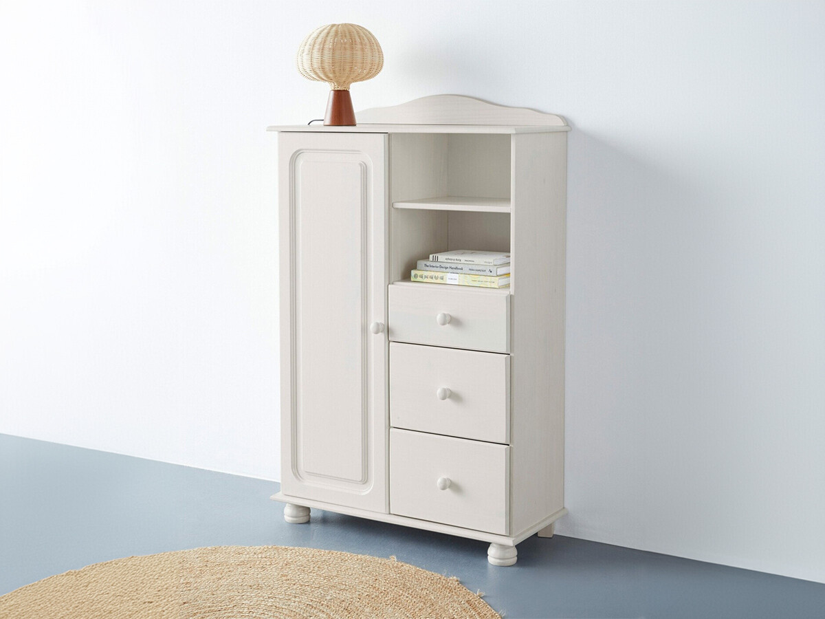 Συρταριέρα Fenlaru 109 (Άσπρο)