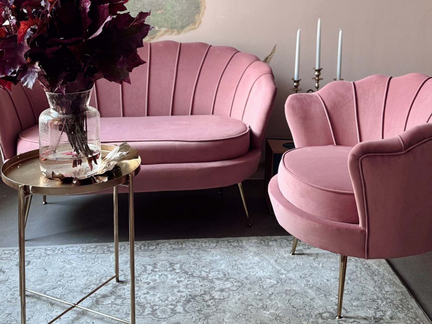 Armchair Houston 828 (Pink)