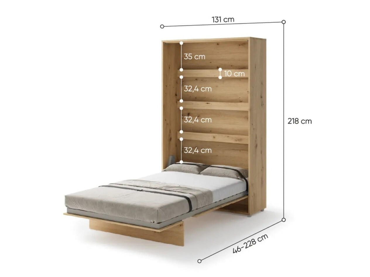 Wall bed Concept Lenart (Artisan oak)