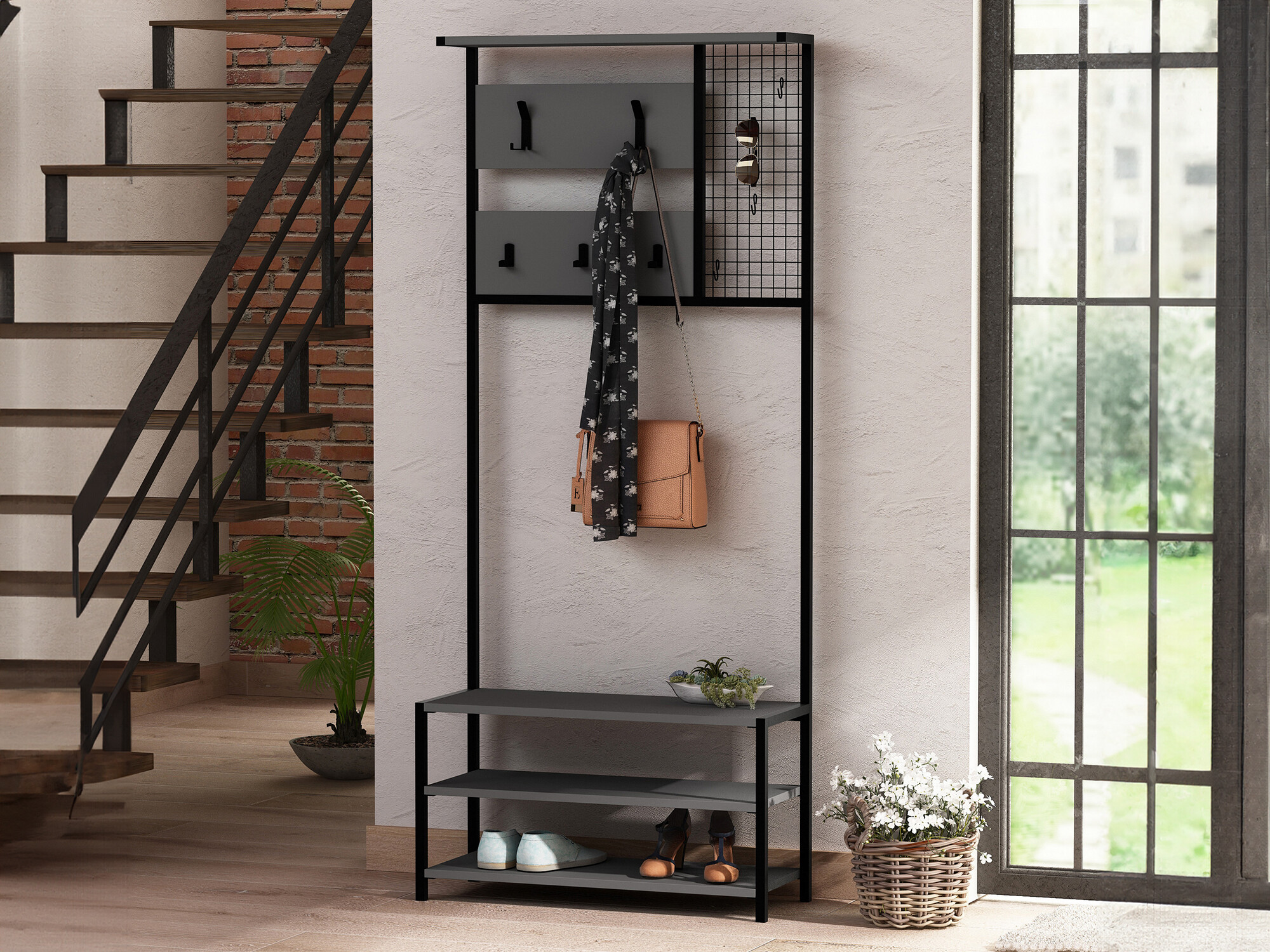 Coat rack Kailua 2125
