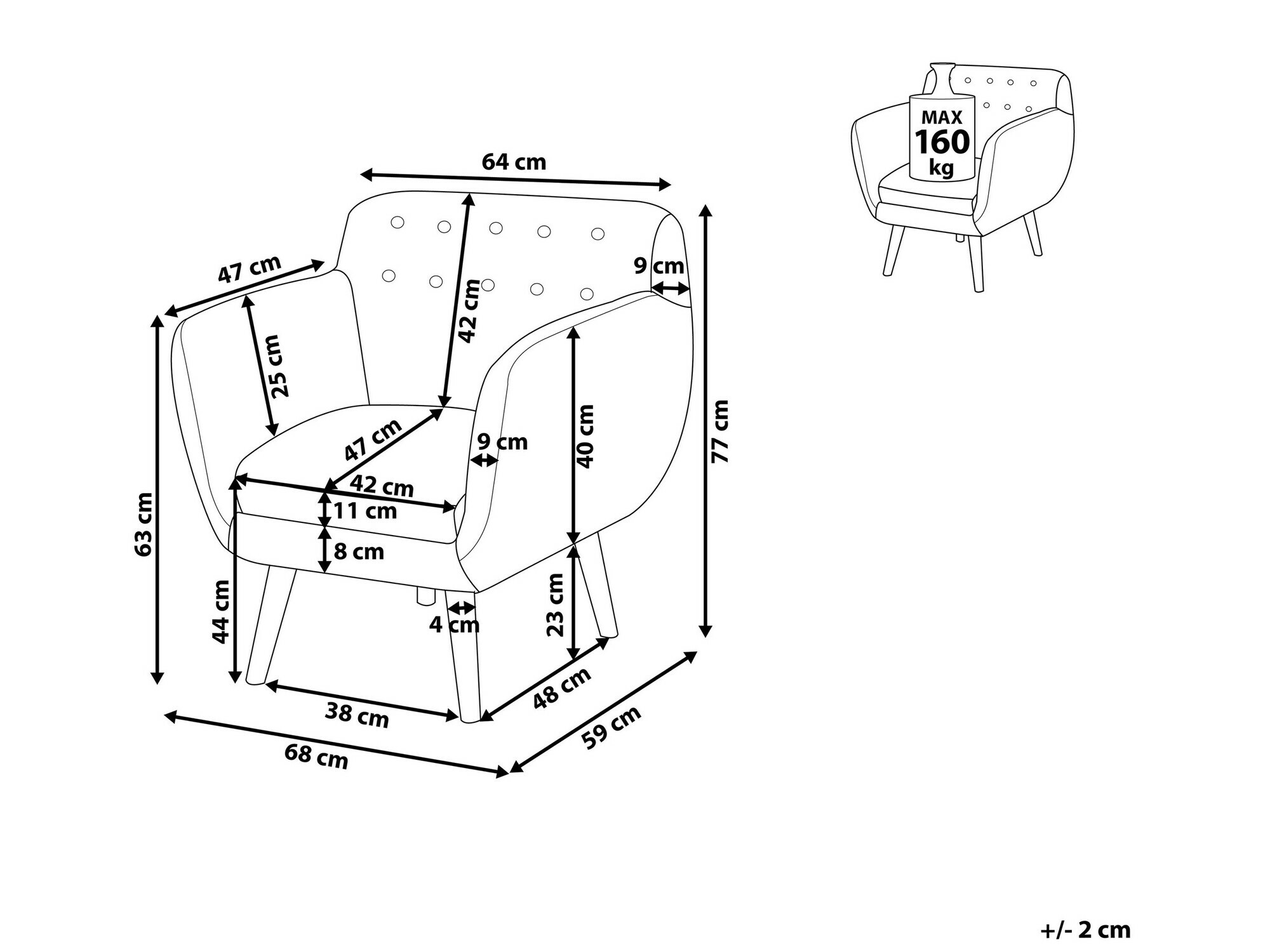 Armchair Berwyn 1014
