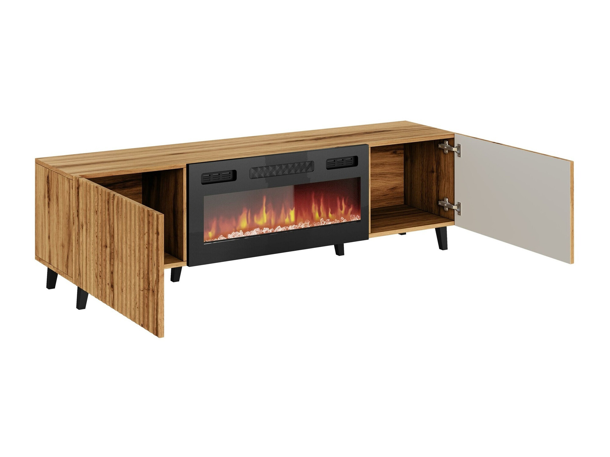 Έπιπλο τηλεόρασης Comes II (Δρυς wotan)