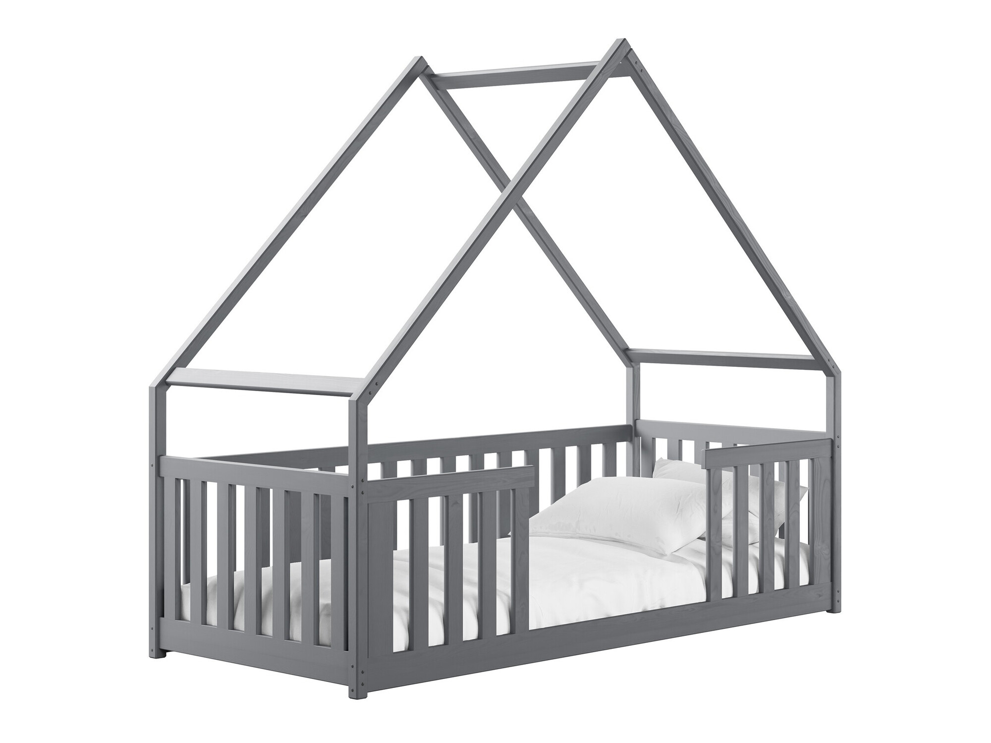 Κρεβάτι Vista 114 (Γκρι)