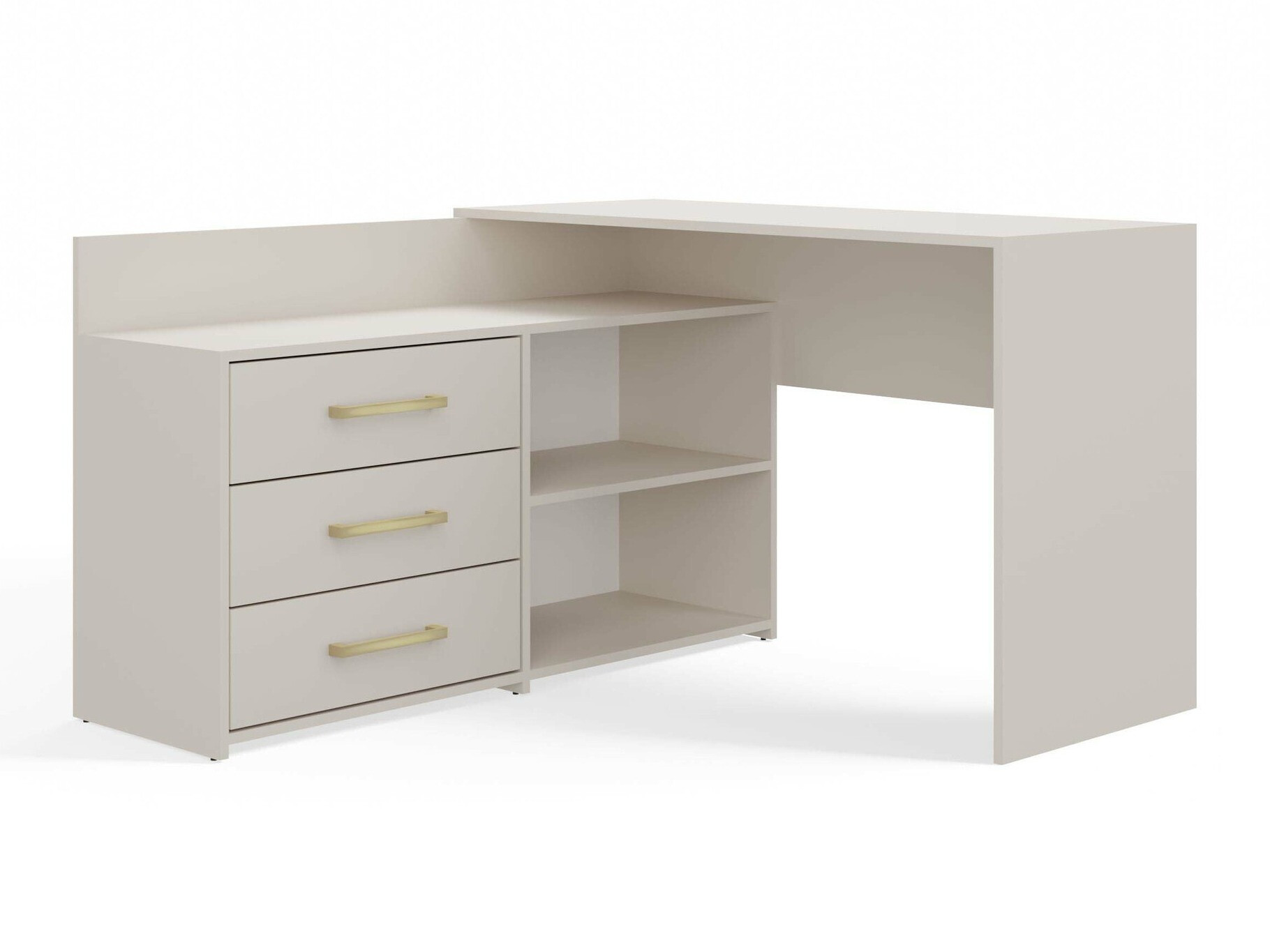 Corner desk Mandeville 131 (Cashmere)