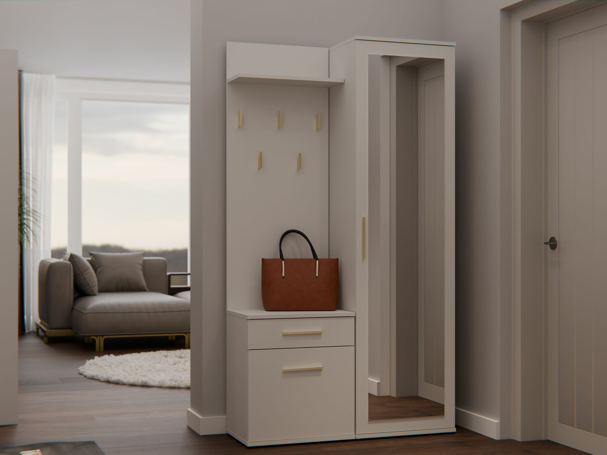 Hallway set Mandeville 126 (Cashmere)