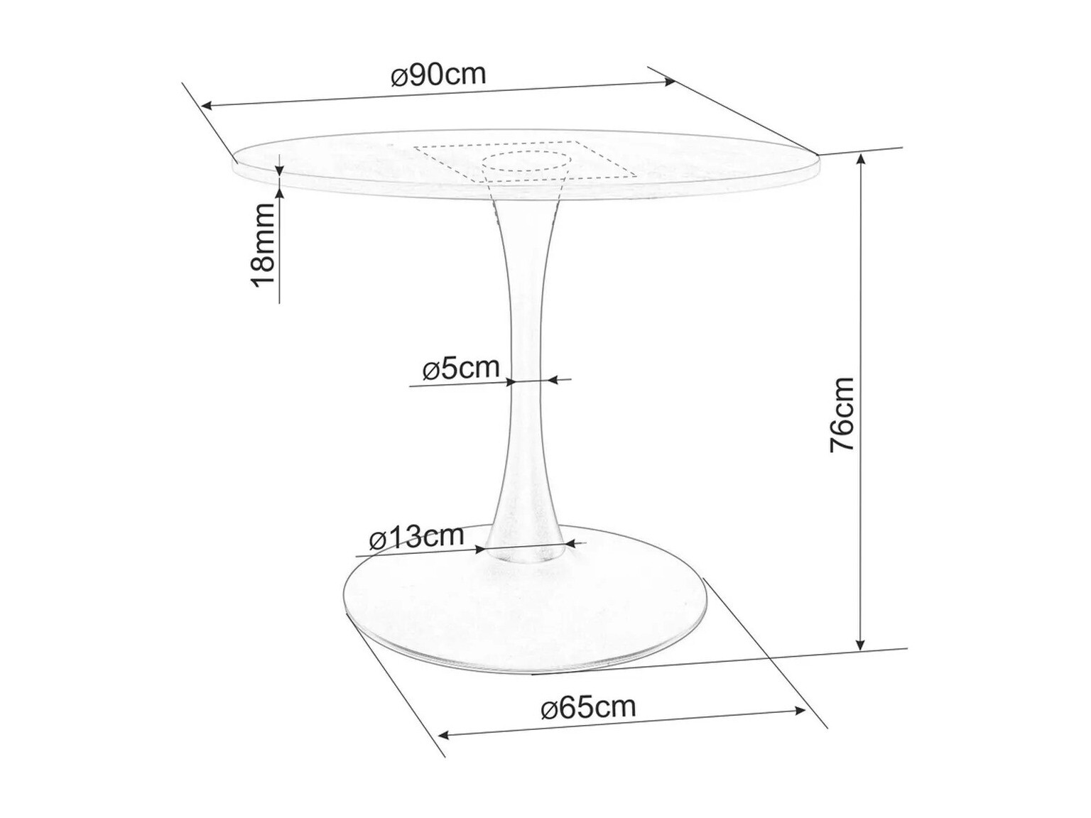 Table Detroit 516 (Oak)
