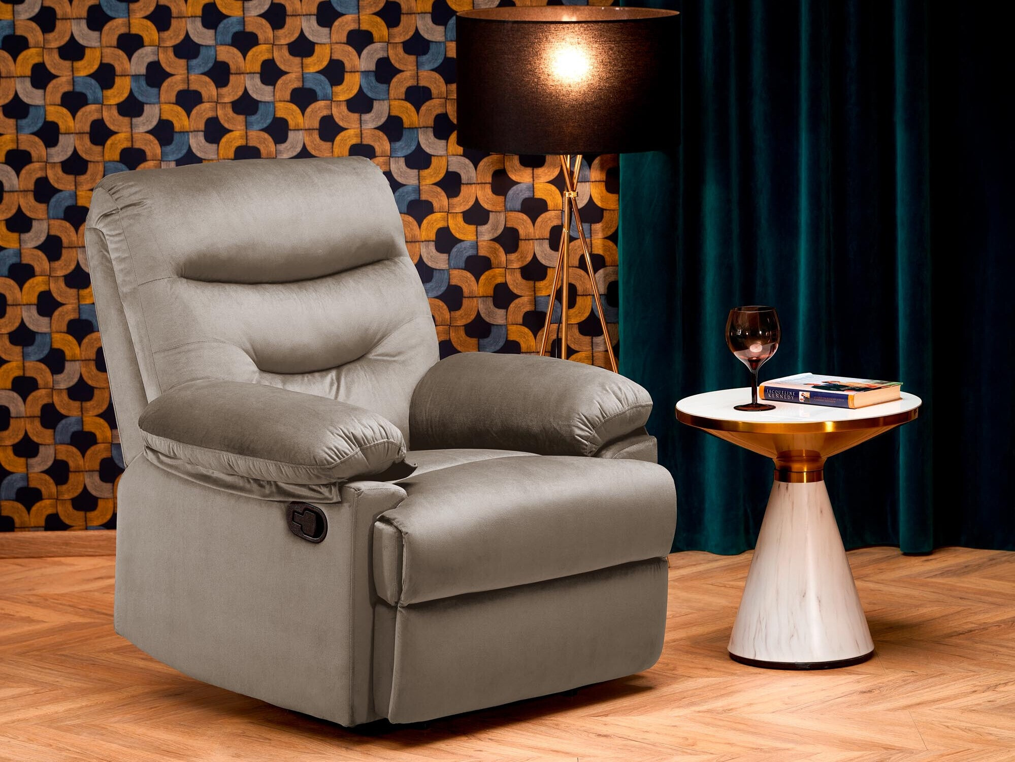 Armchair recliner Houston Terra (Beige)