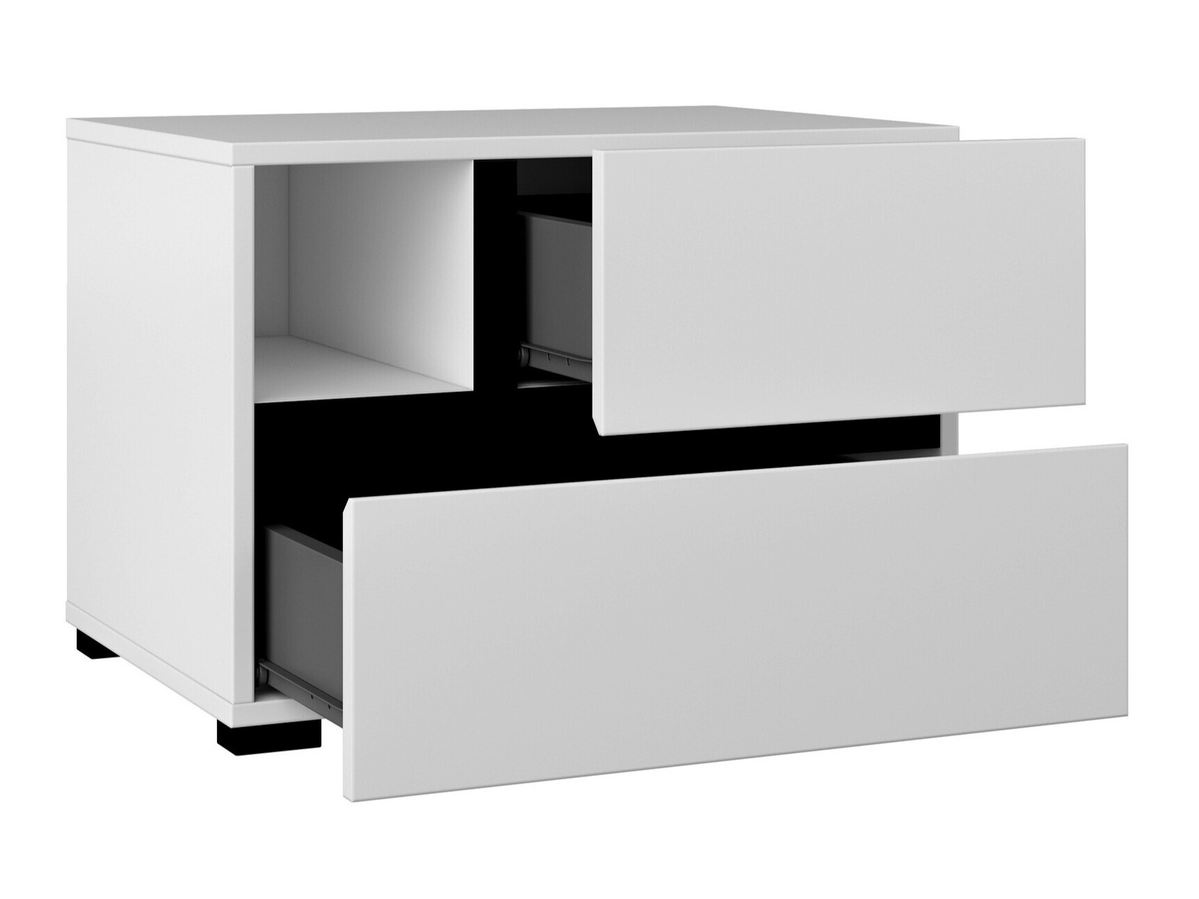 Bedside table Alfere 120 (White)