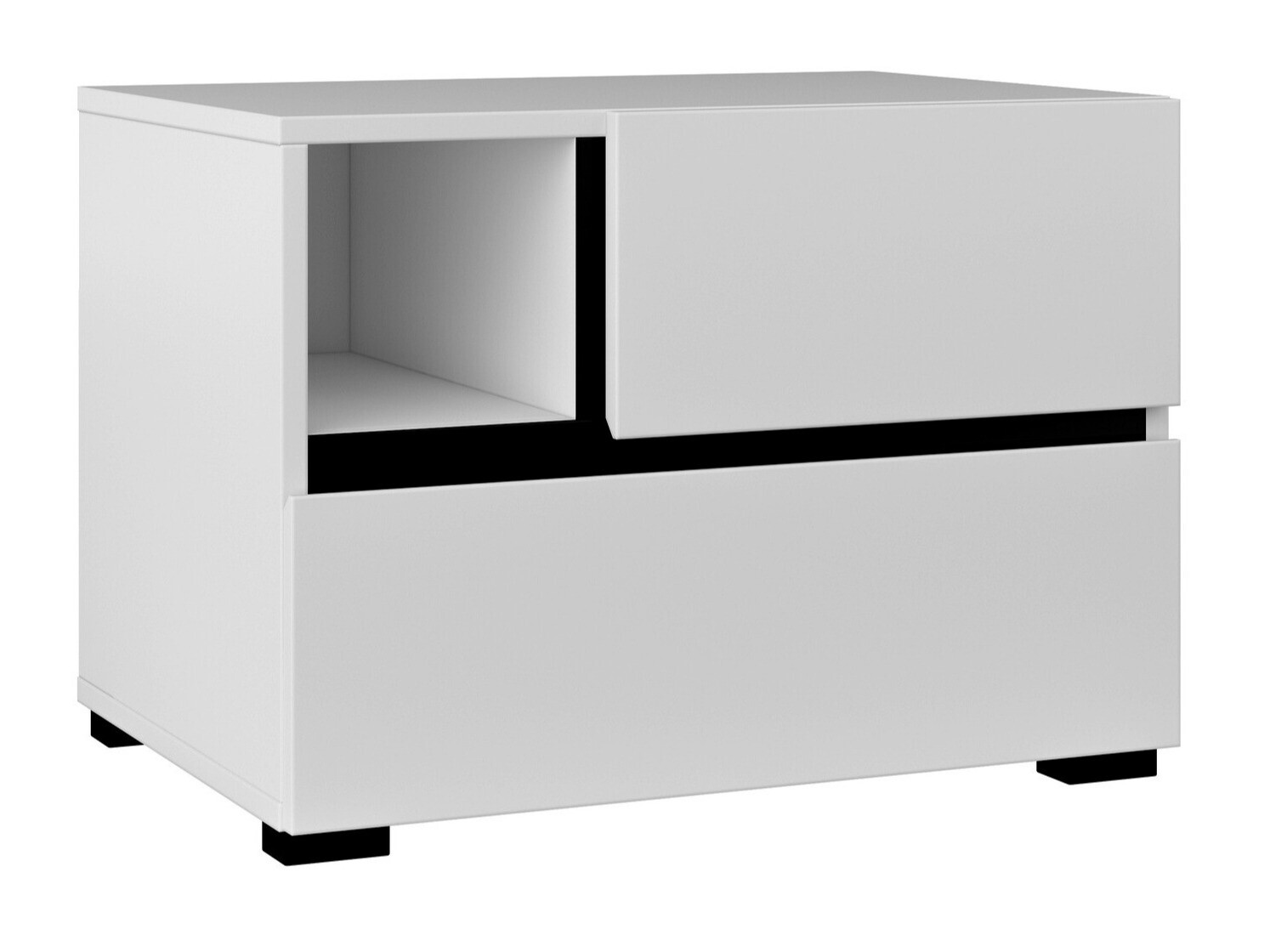 Bedside table Alfere 120 (White)