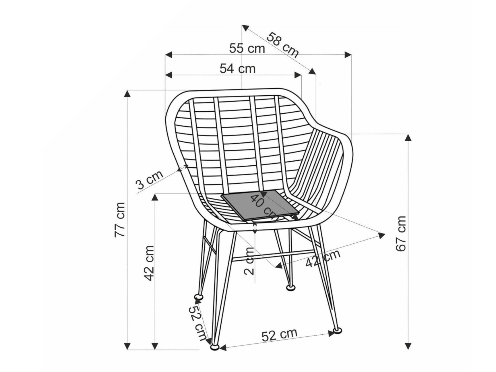 Chair Houston 1853