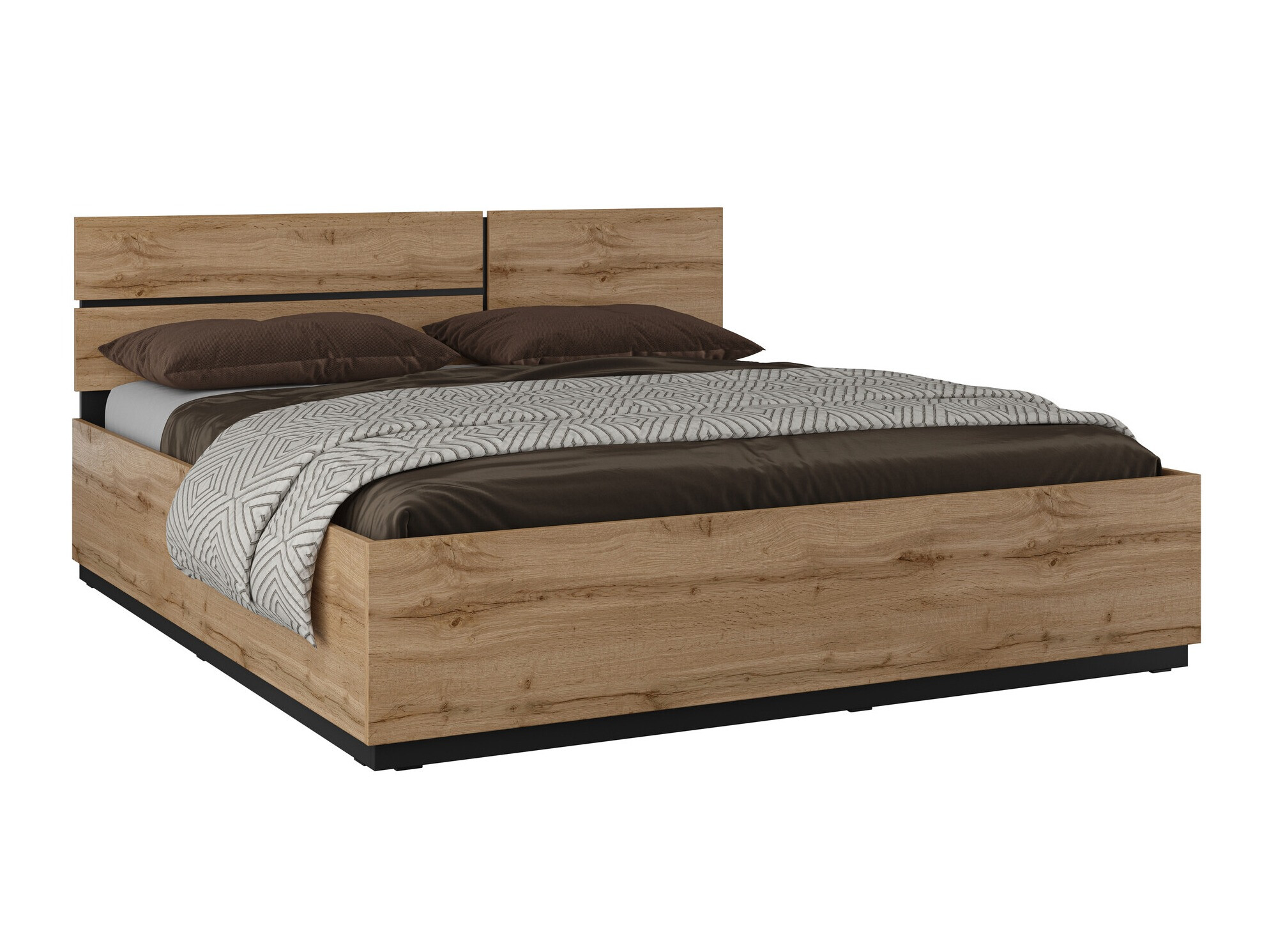 Bed Alfere 123 (Wotan Oak)