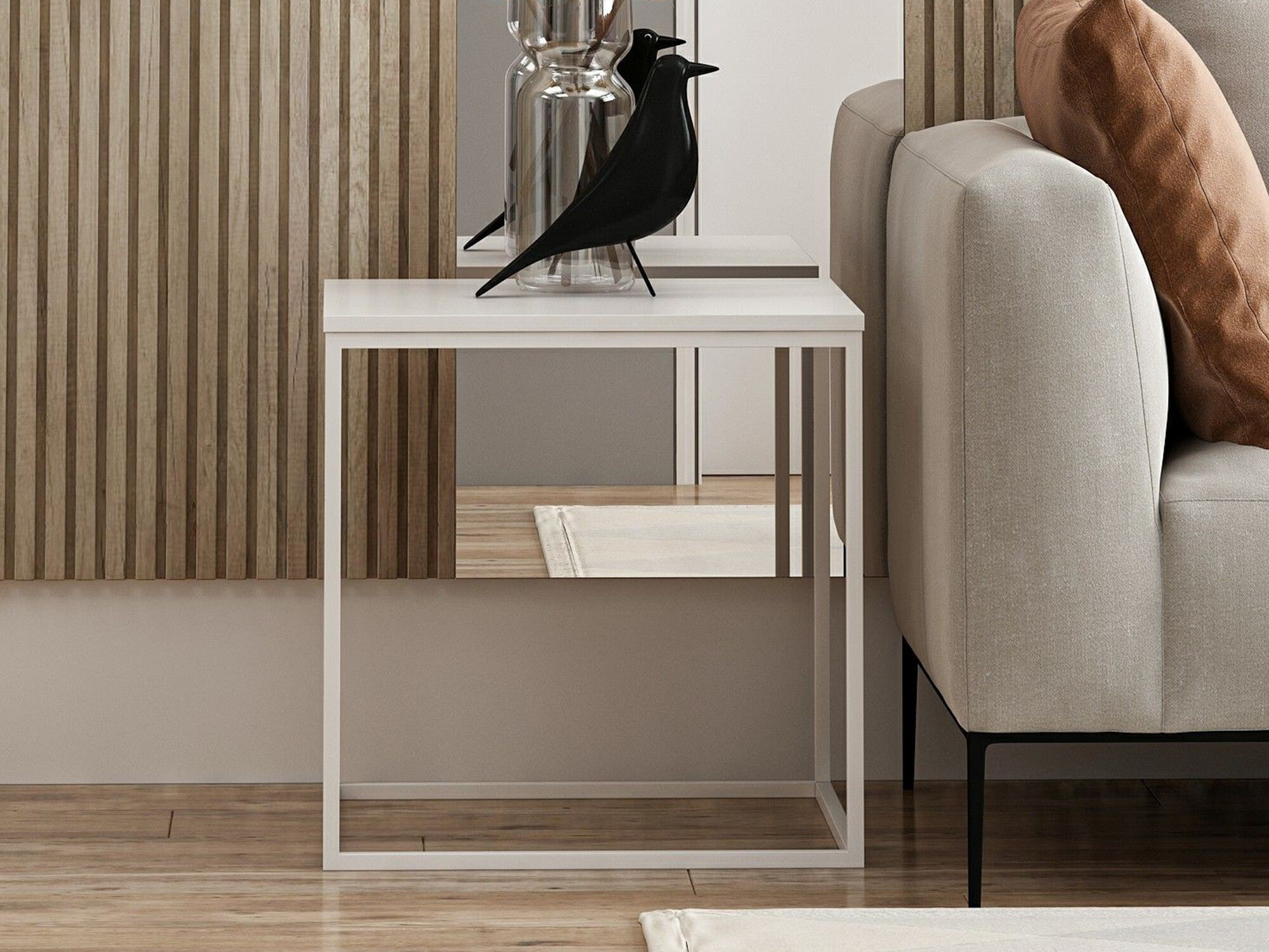 Βοηθητικό τραπεζάκι Kailua 1307 (Άσπρο)