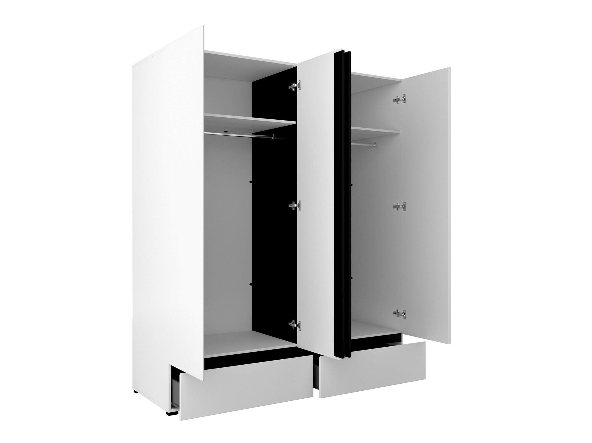 Σετ υπνοδωματίου Alfere 124 (Άσπρο)