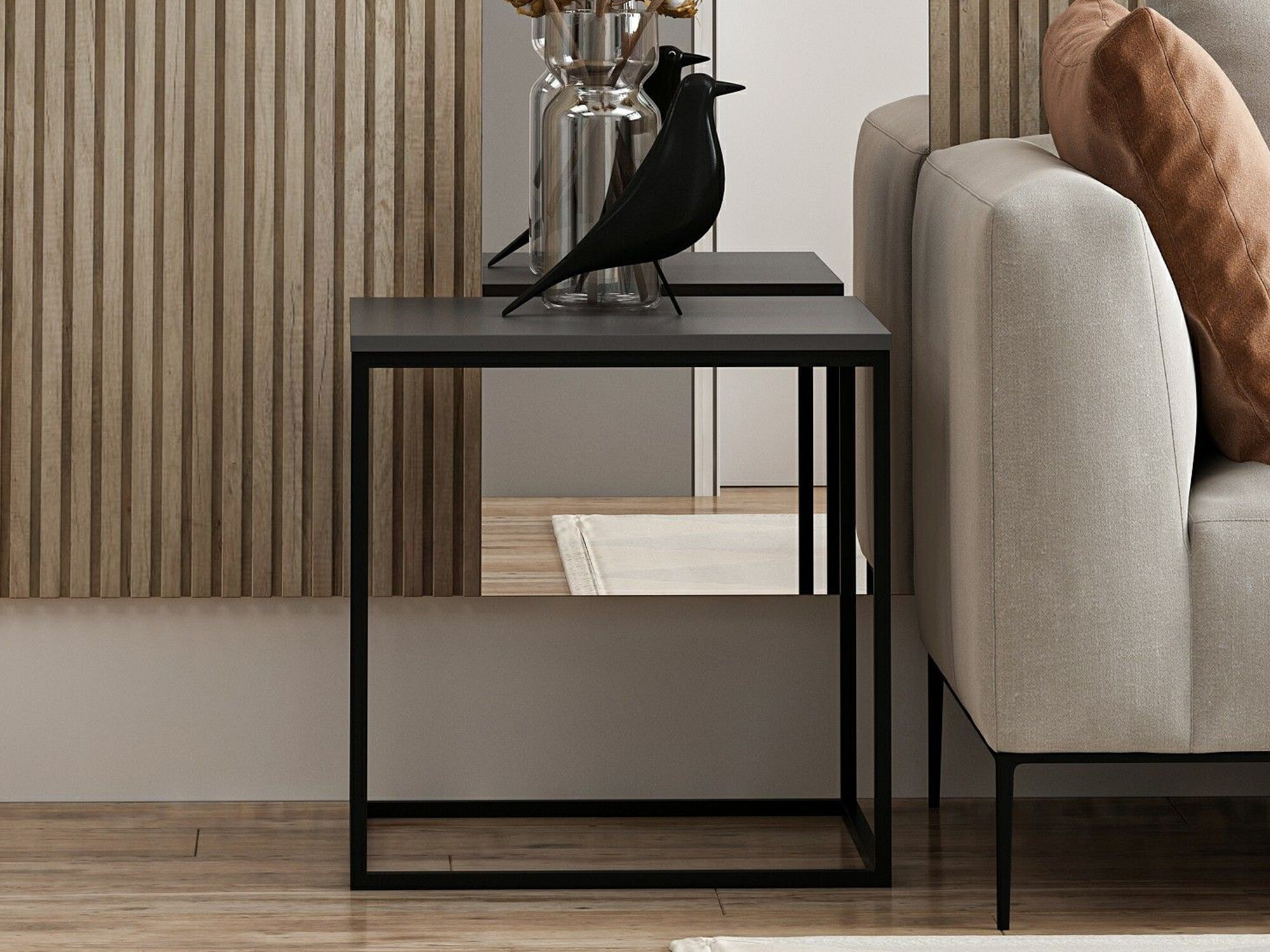 Side table Kailua 1307 (Black + Anthracite)