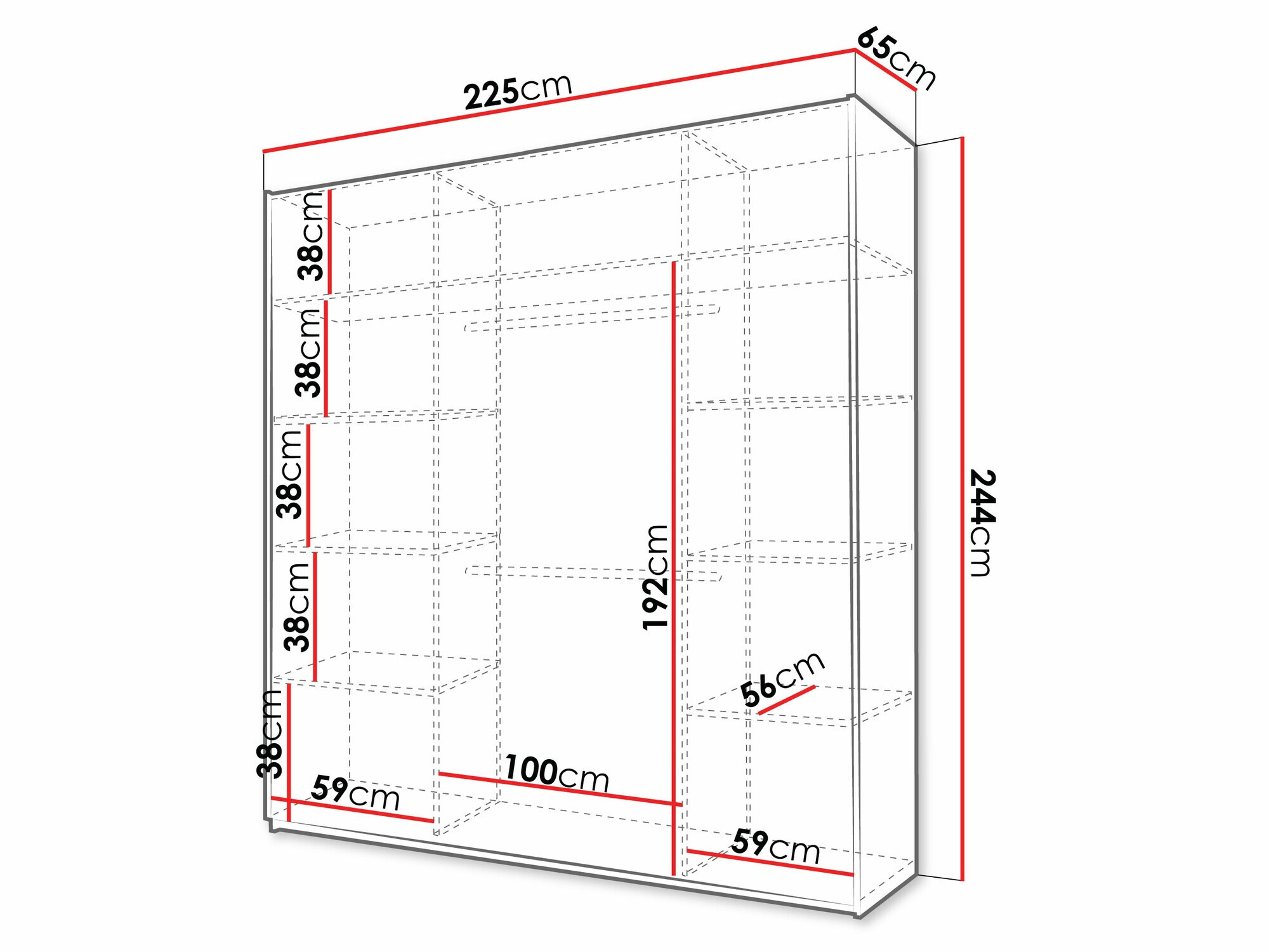 Ντουλάπα Honolulu 232