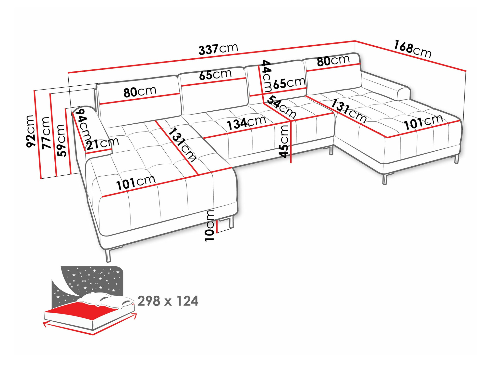 Corner sofa Stonecrest 101 (Velo 623)