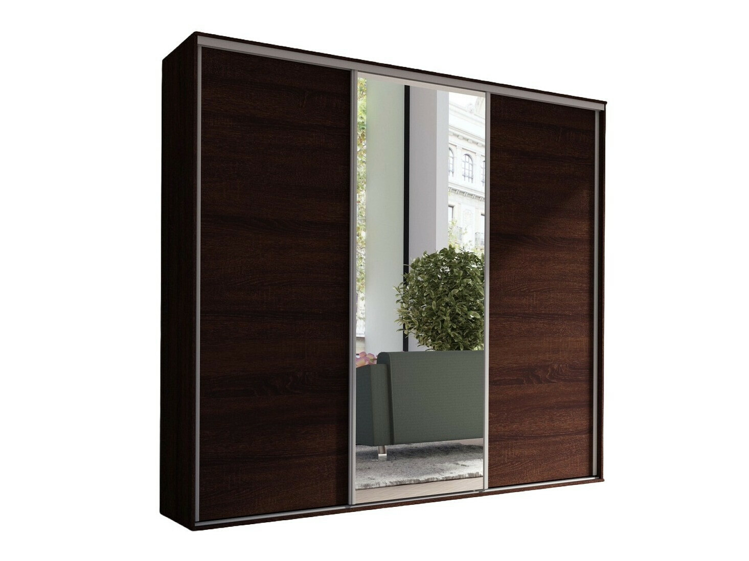 Wardrobe Murrieta 145 (Dark Sonoma oak)