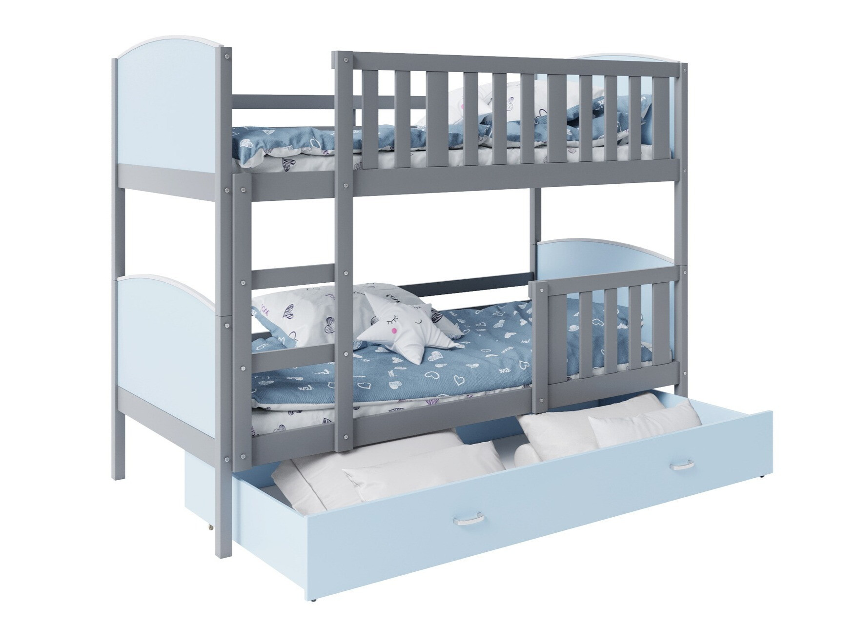 Bunk bed Aurora 113 (Grey)