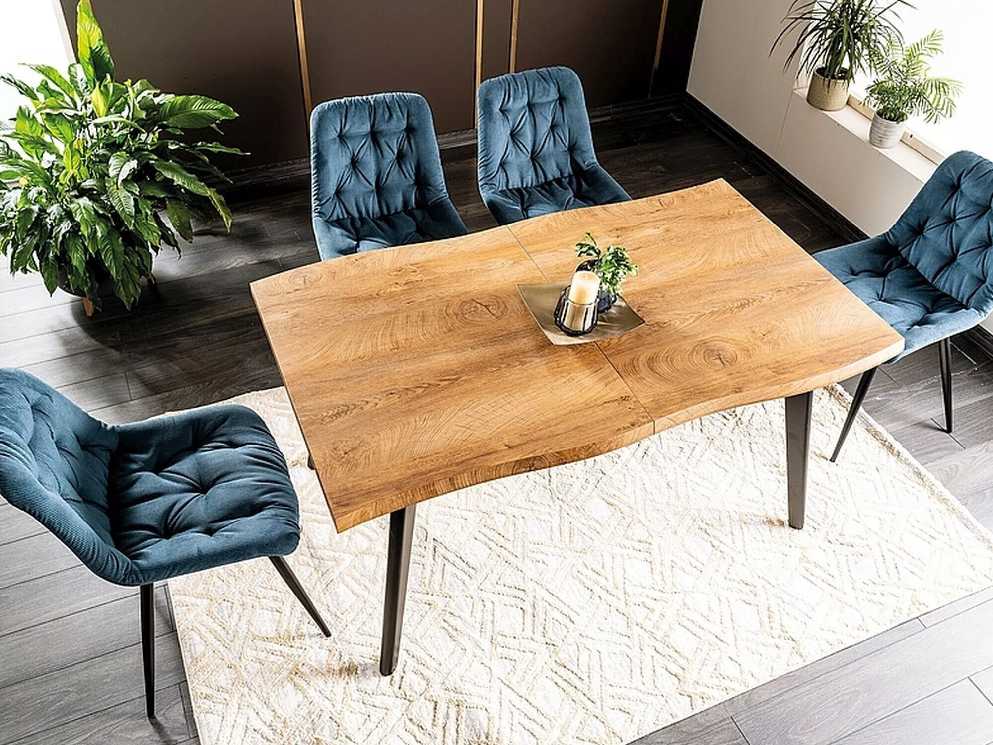 Τραπέζι Detroit 583 (Artisan βελανιδιά)