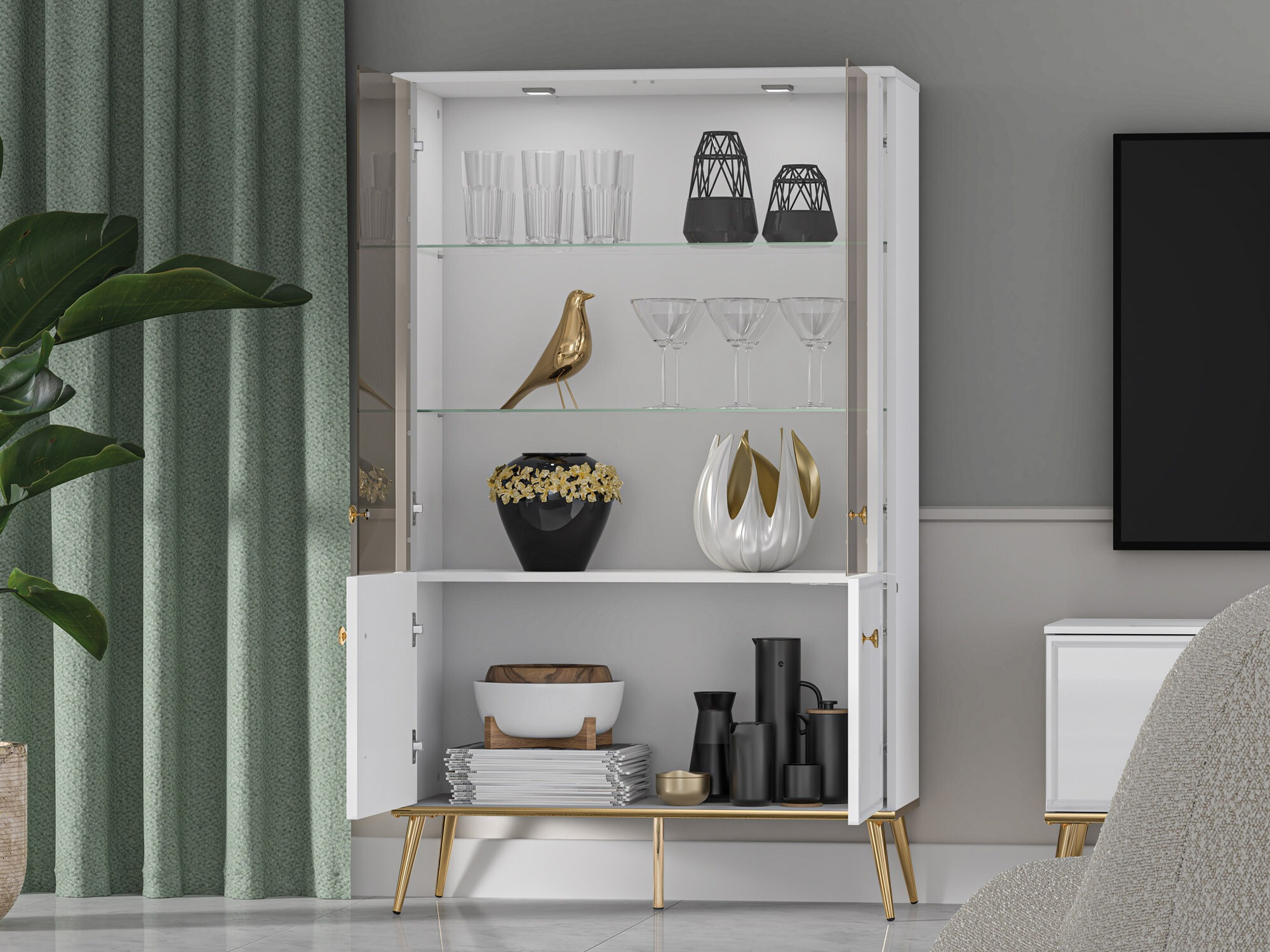 Bookcase Elbrevi 102