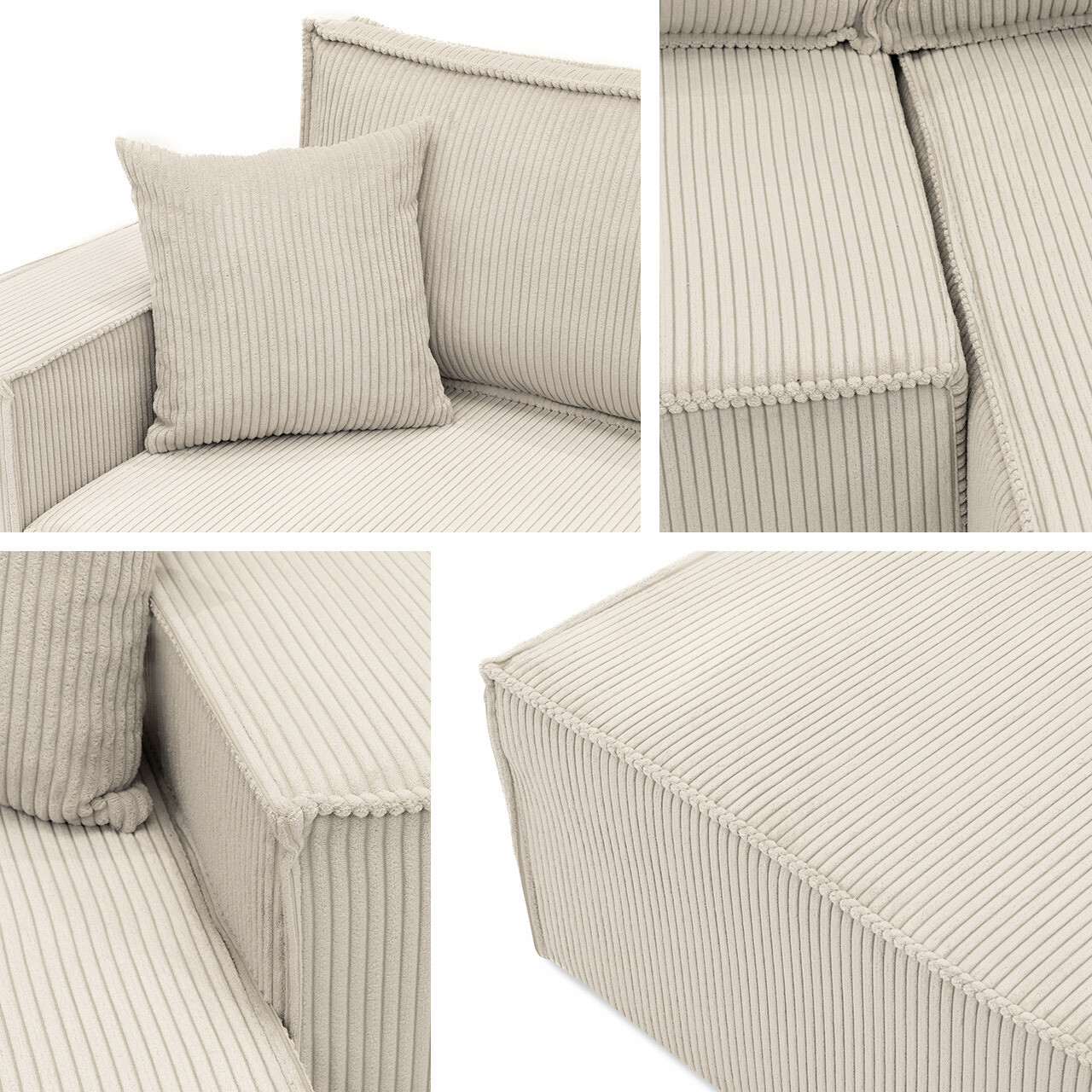 Γωνιακός Καναπές Vespes II (Poso 100)