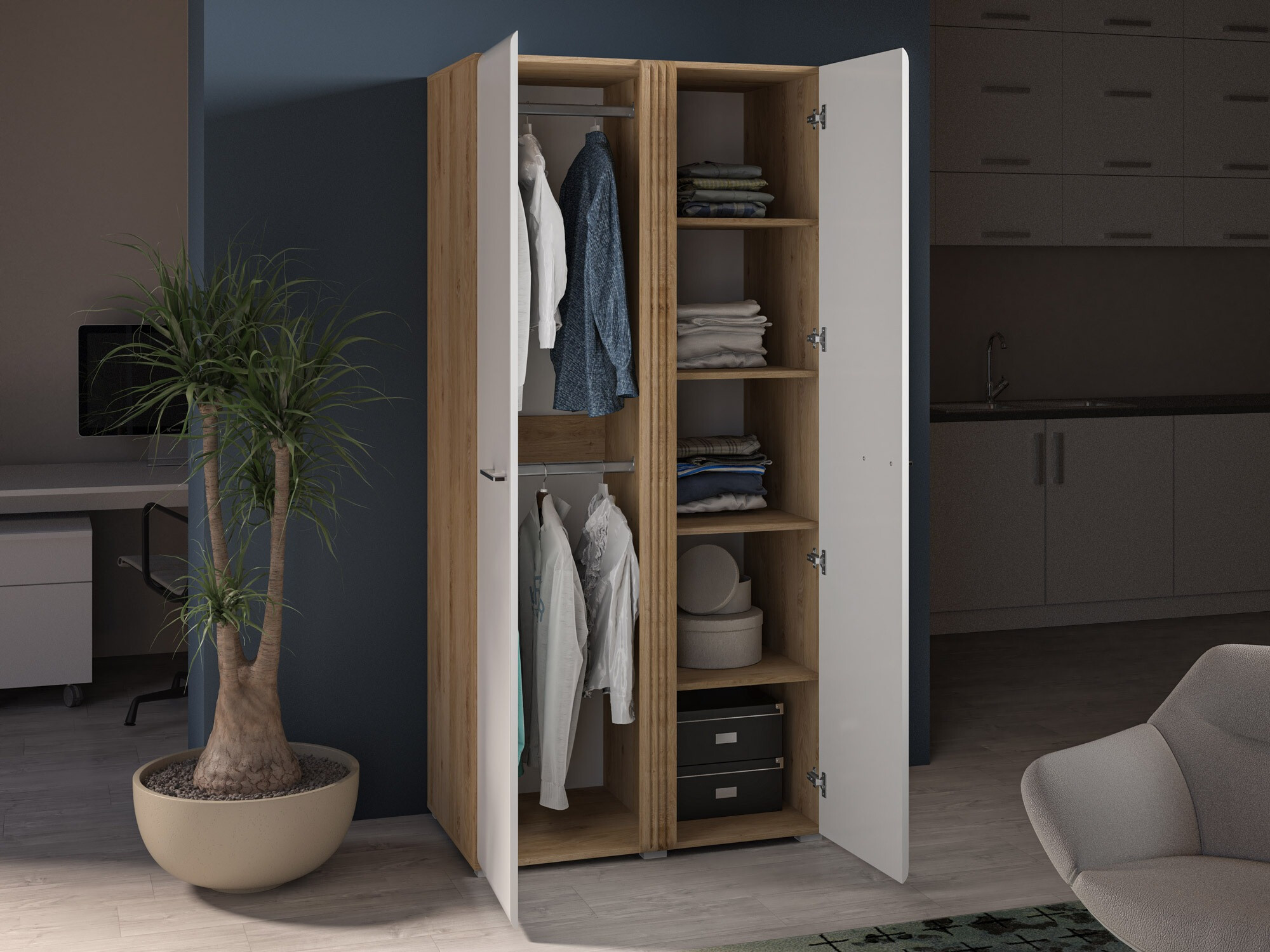 Wardrobe Venleva 100