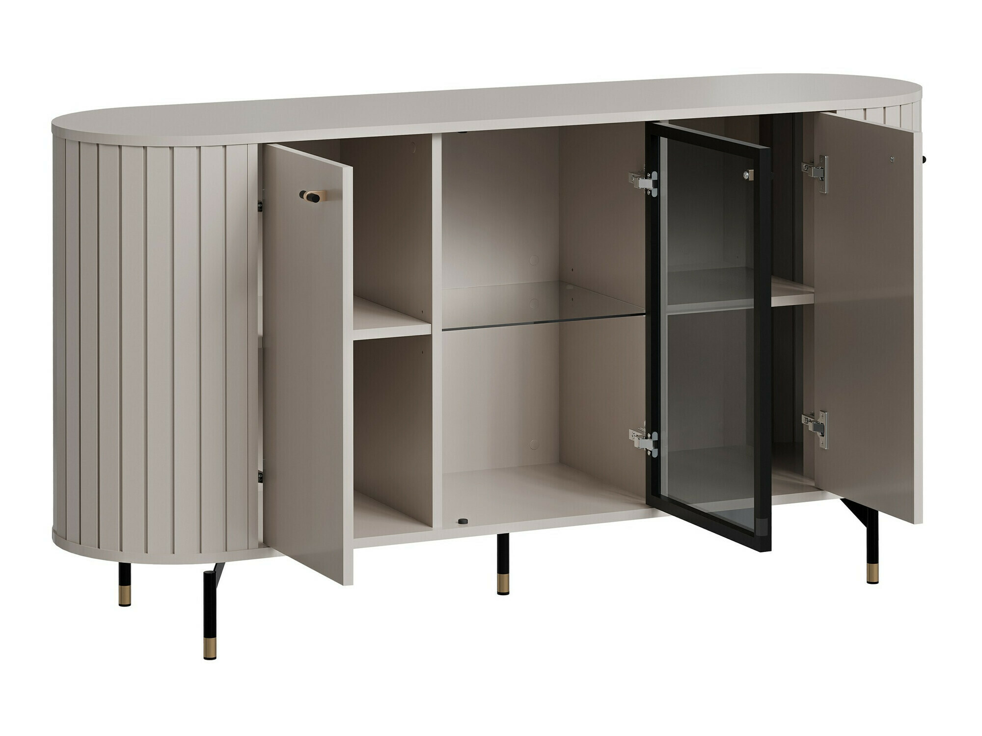 Living room set Novmono 109 (Black)