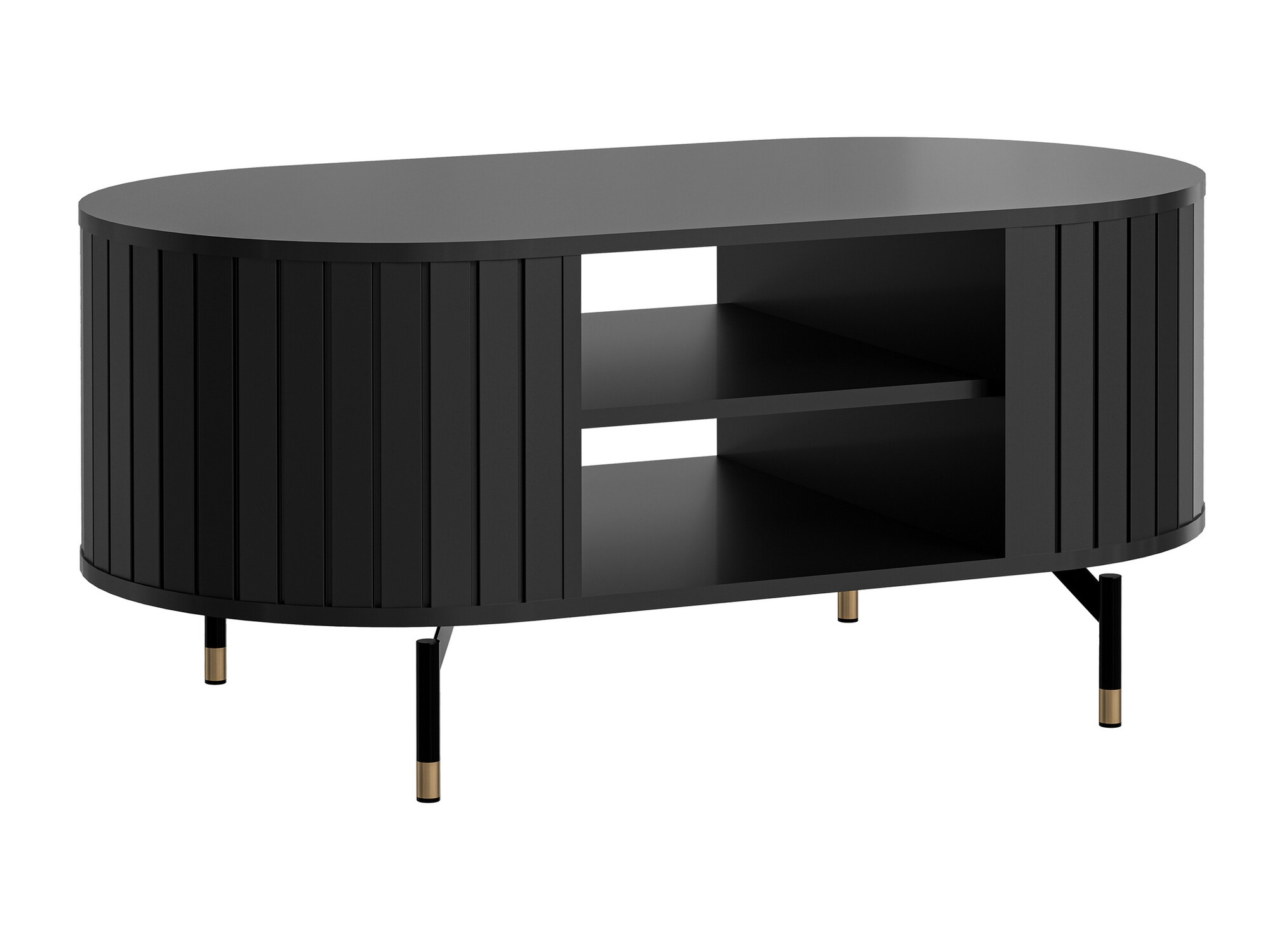 Living room set Novmono 111 (Black)