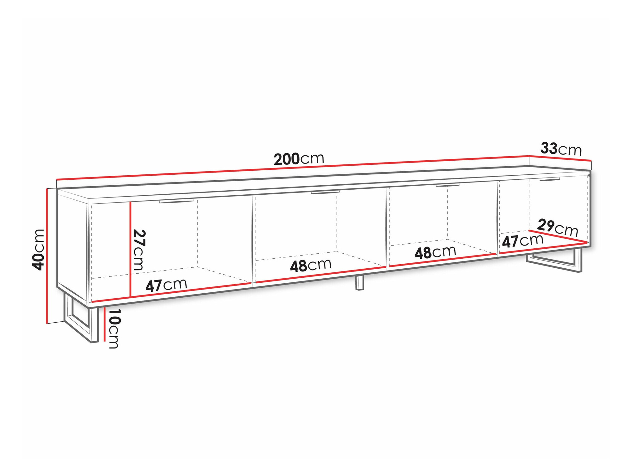 TV stand Mos