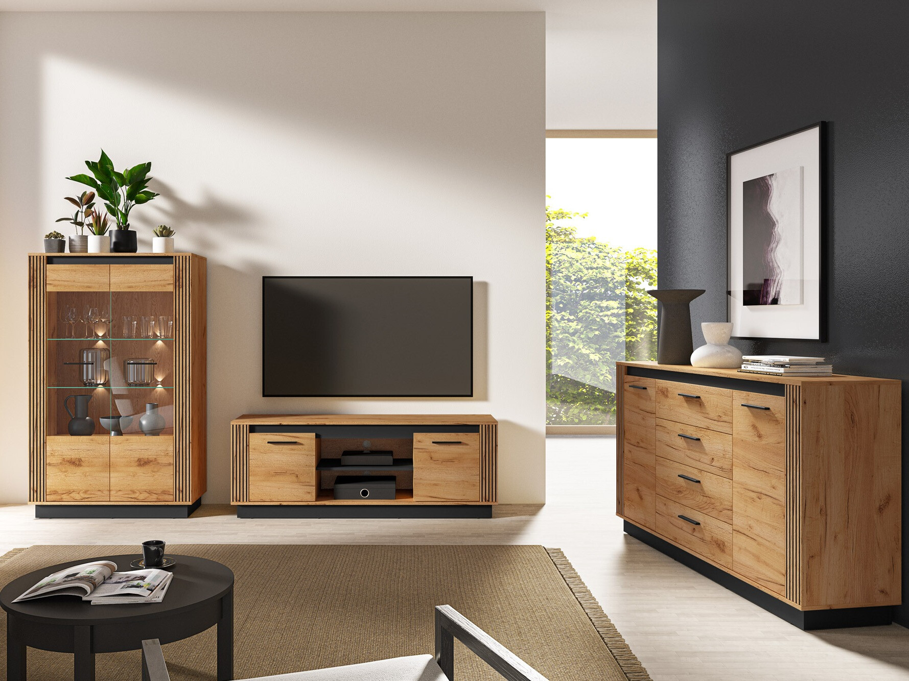 Σετ επίπλων σαλονιού Livluo 115