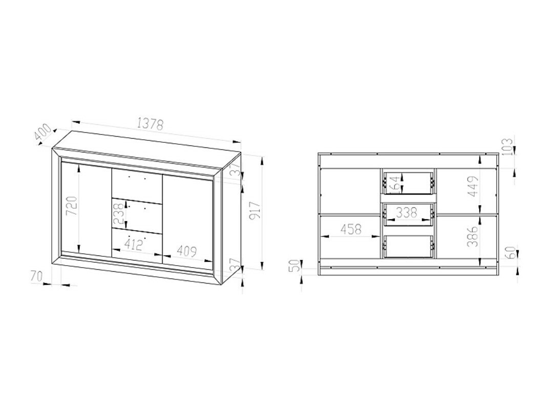 Chest of drawers Cirfivo 104