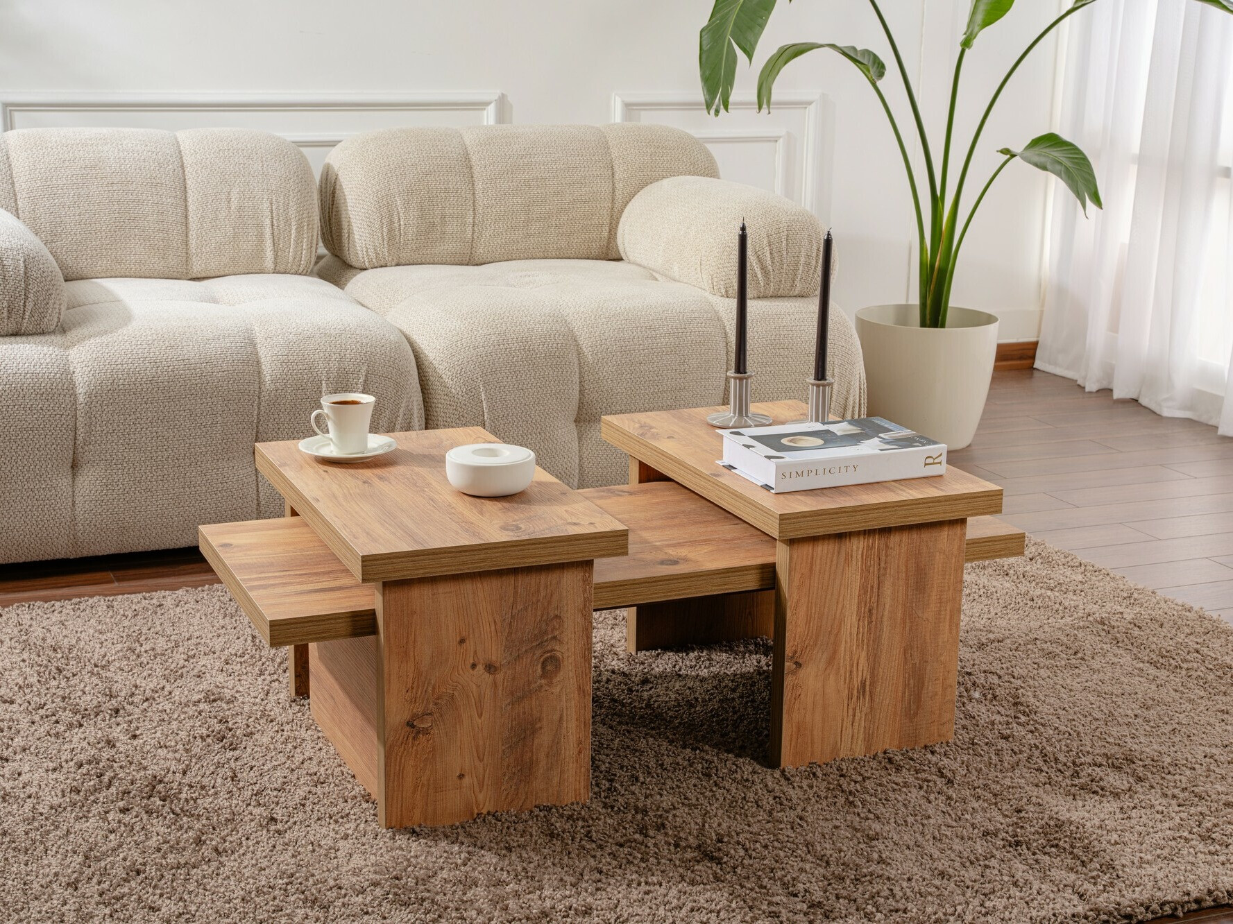 Τραπεζάκι σαλονιού Novato 103 (Πεύκο)