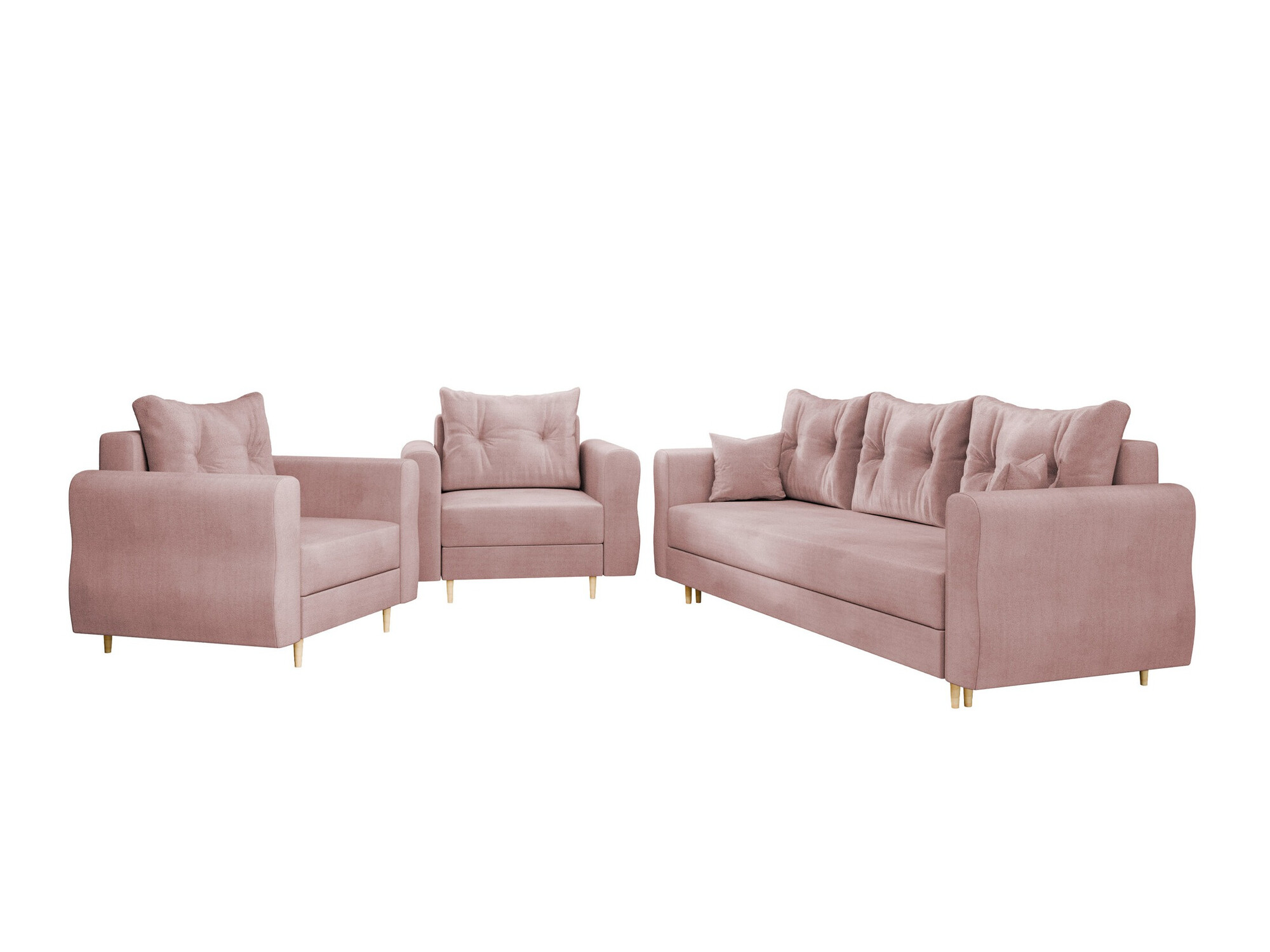 Σετ ταπετσαρισμένων επίπλων Veldala 106 (Manila 09)