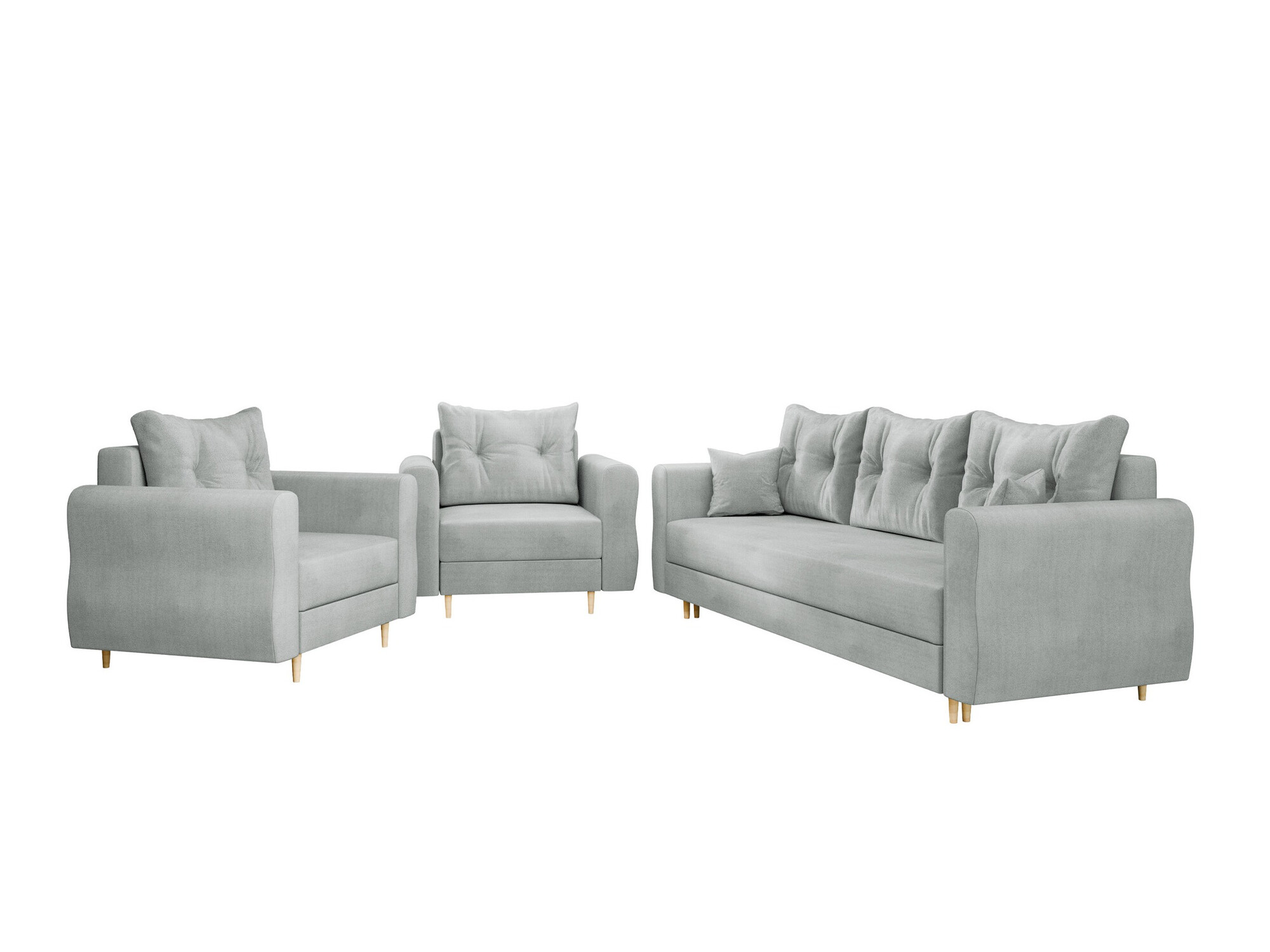 Σετ ταπετσαρισμένων επίπλων Veldala 106 (Manila 14)