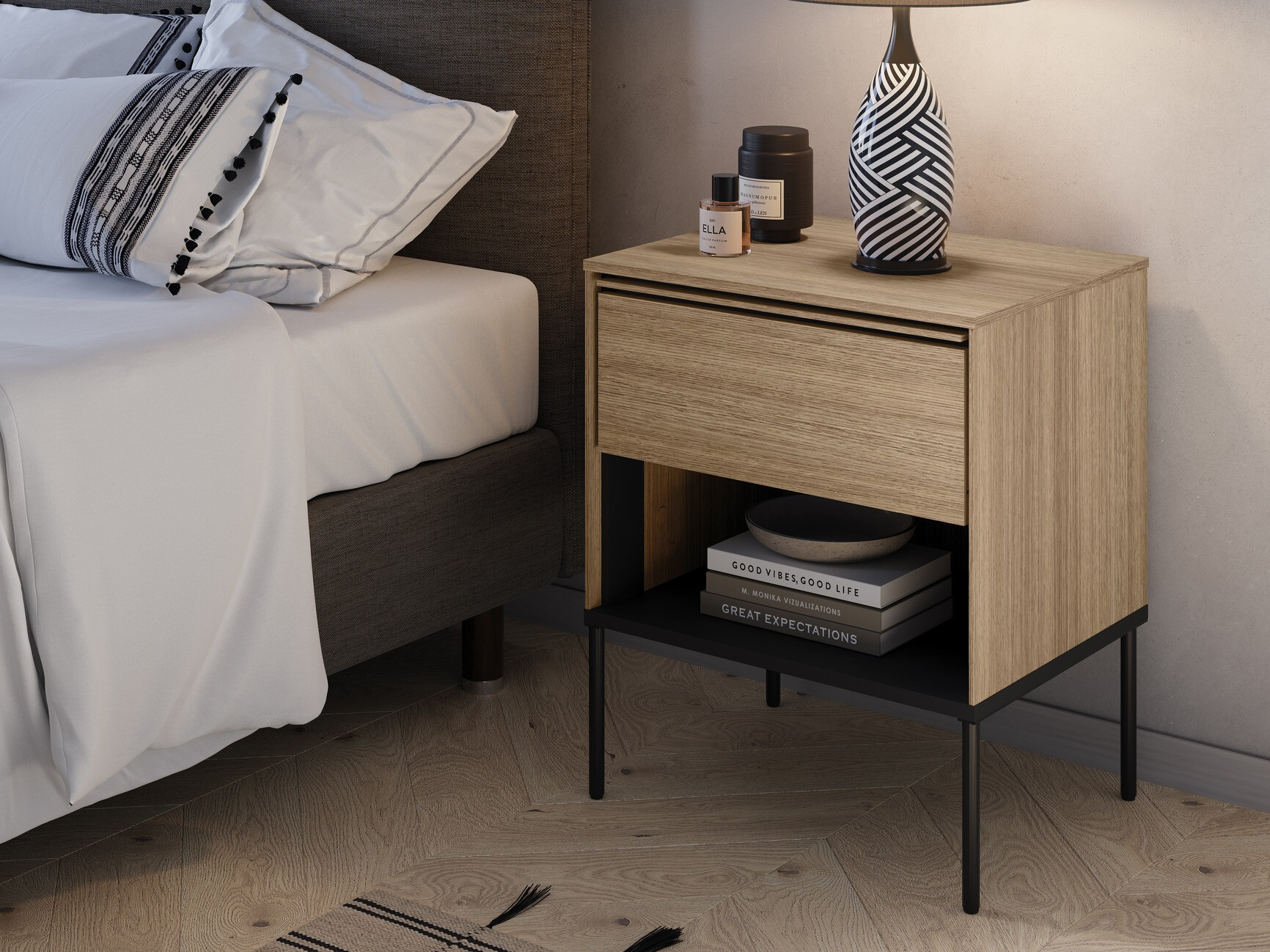 Bedside table Evaliri 109
