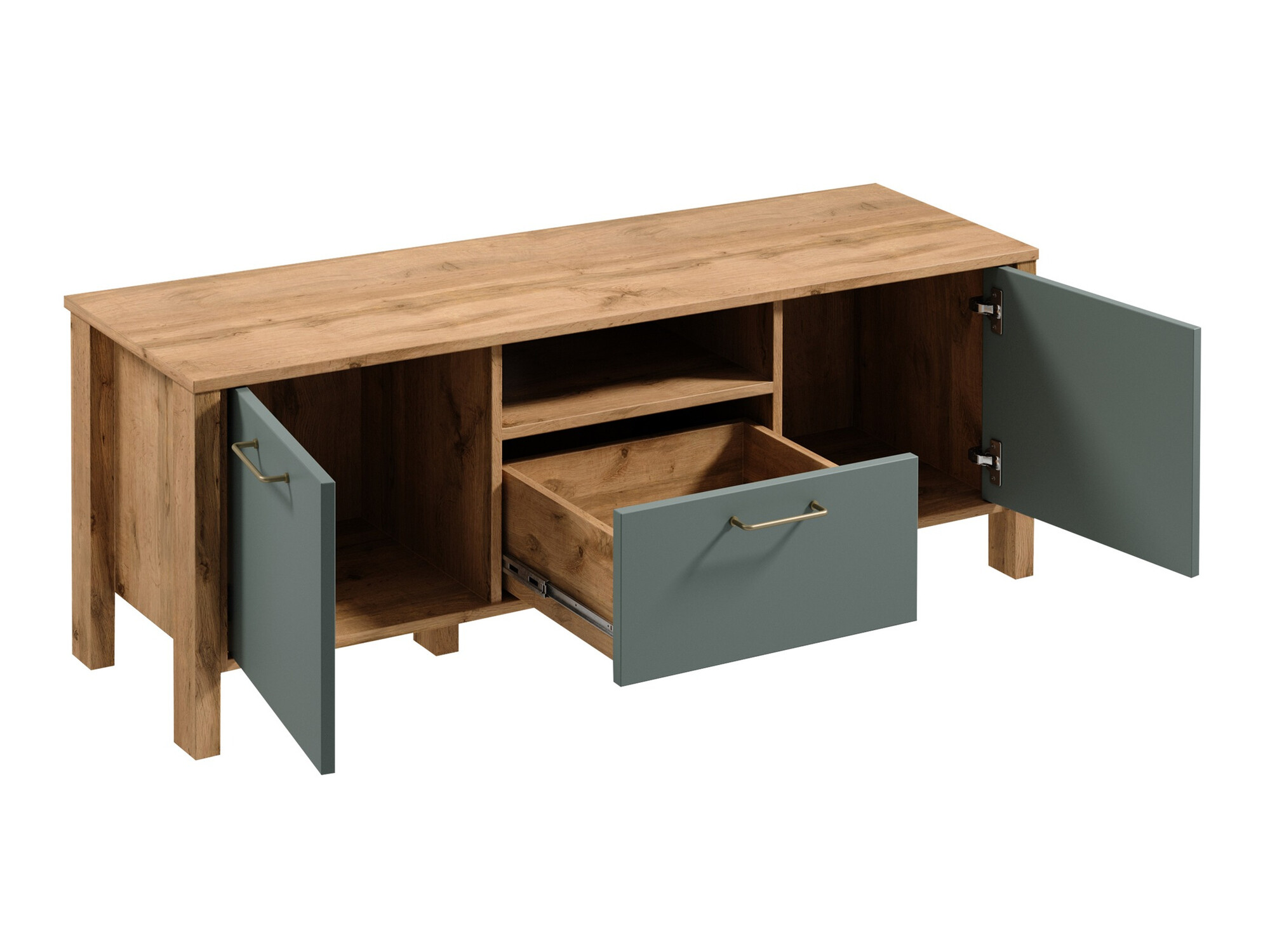 Living room set Venmelu 116 (Wotan Oak + Beige)