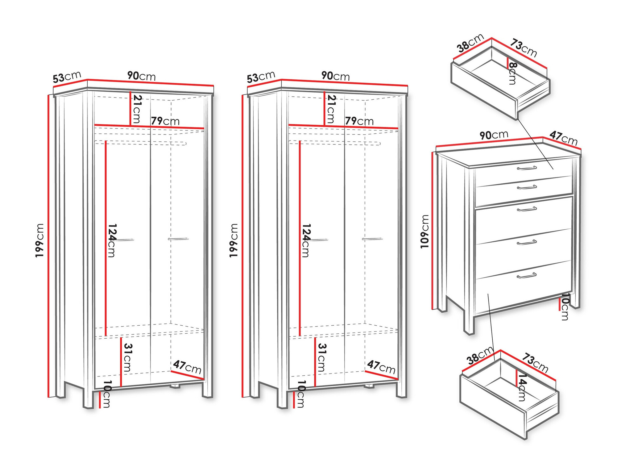 Σετ διαδρόμου Venmelu 118 (Δρυς wotan + Πράσινο)