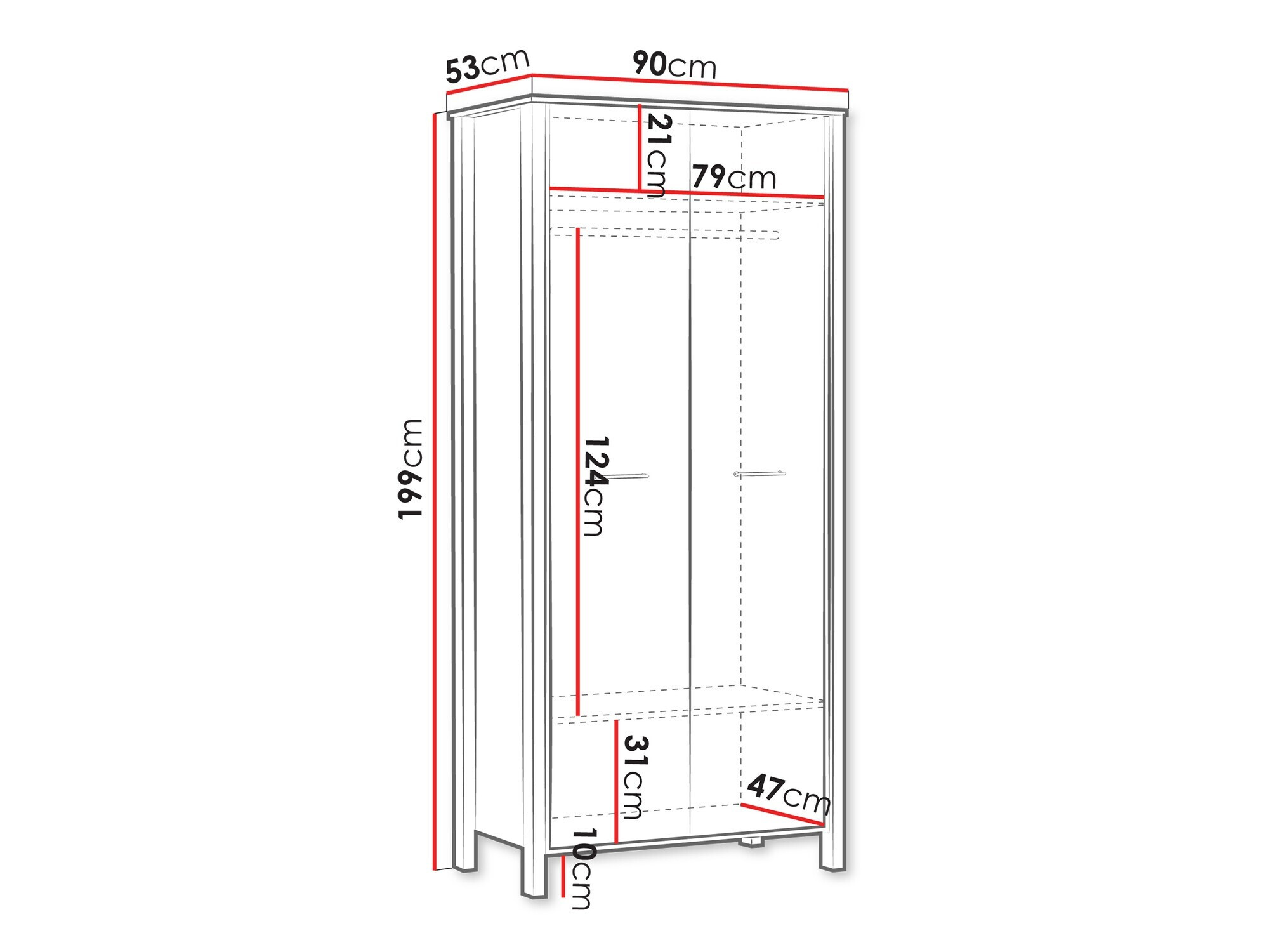Wardrobe Venmelu 112 (Wotan Oak + Beige)